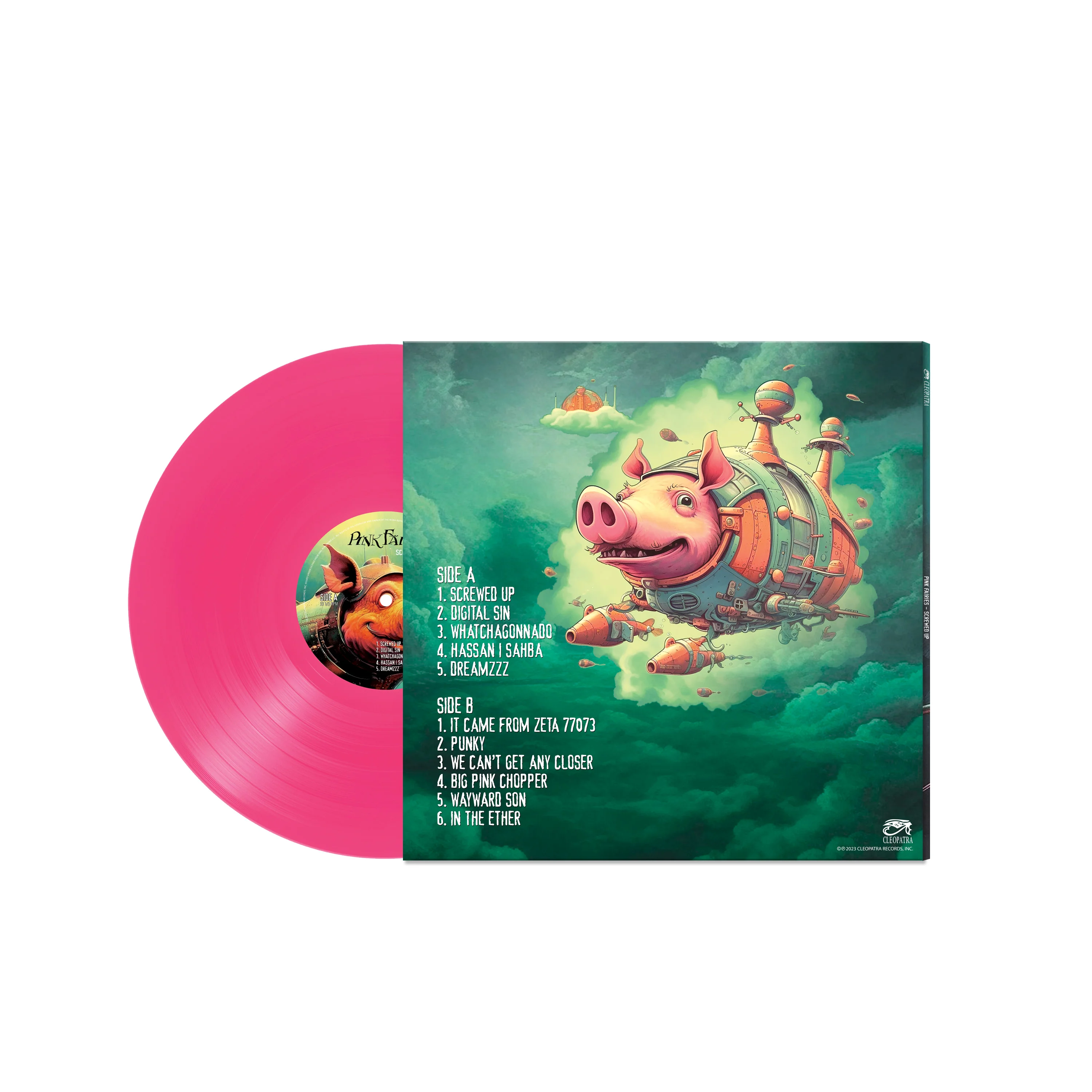 Pink Fairies – Screwed Up (Pink Vinyl) - Image 2