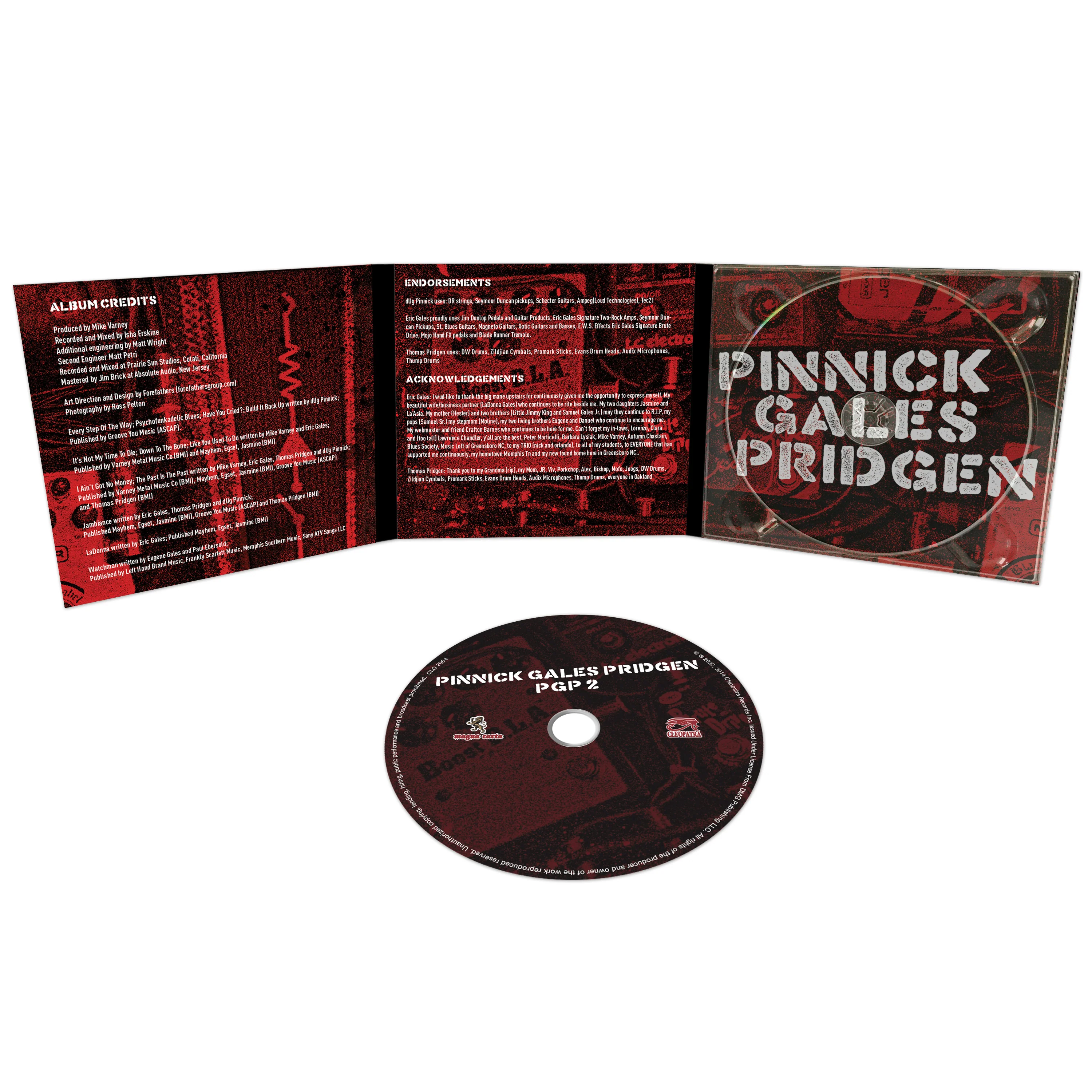 Pinnick Gales Pridgen - PGP 2 (CD Digipak) - Image 3