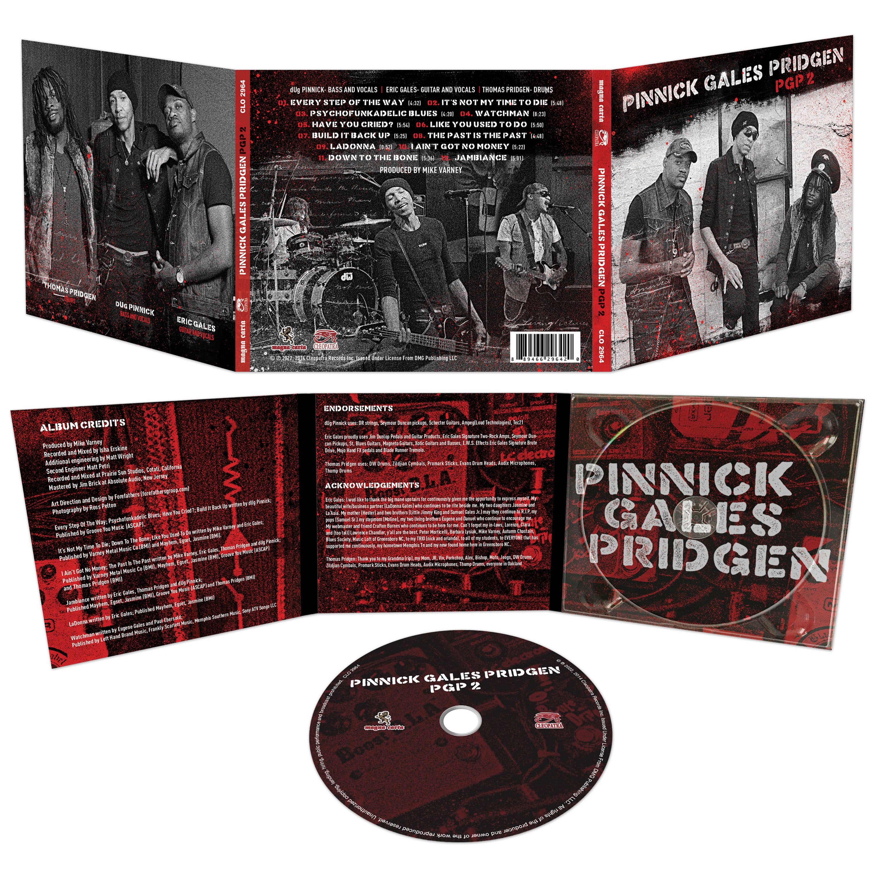 Pinnick Gales Pridgen - PGP 2 (CD Digipak) - Image 4