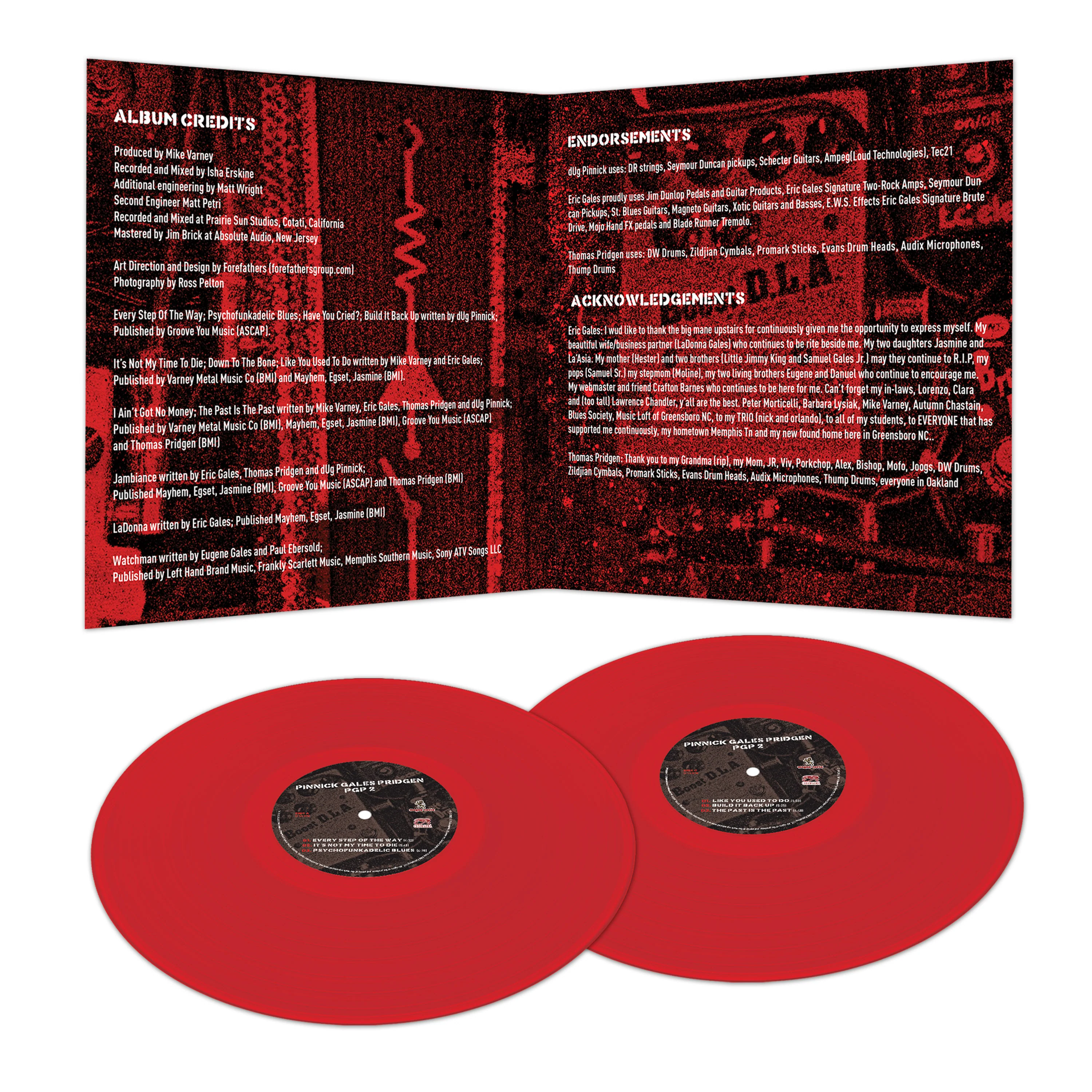 Pinnick Gales Pridgen - PGP 2 (Limited Edition Red Double Vinyl) - Image 3