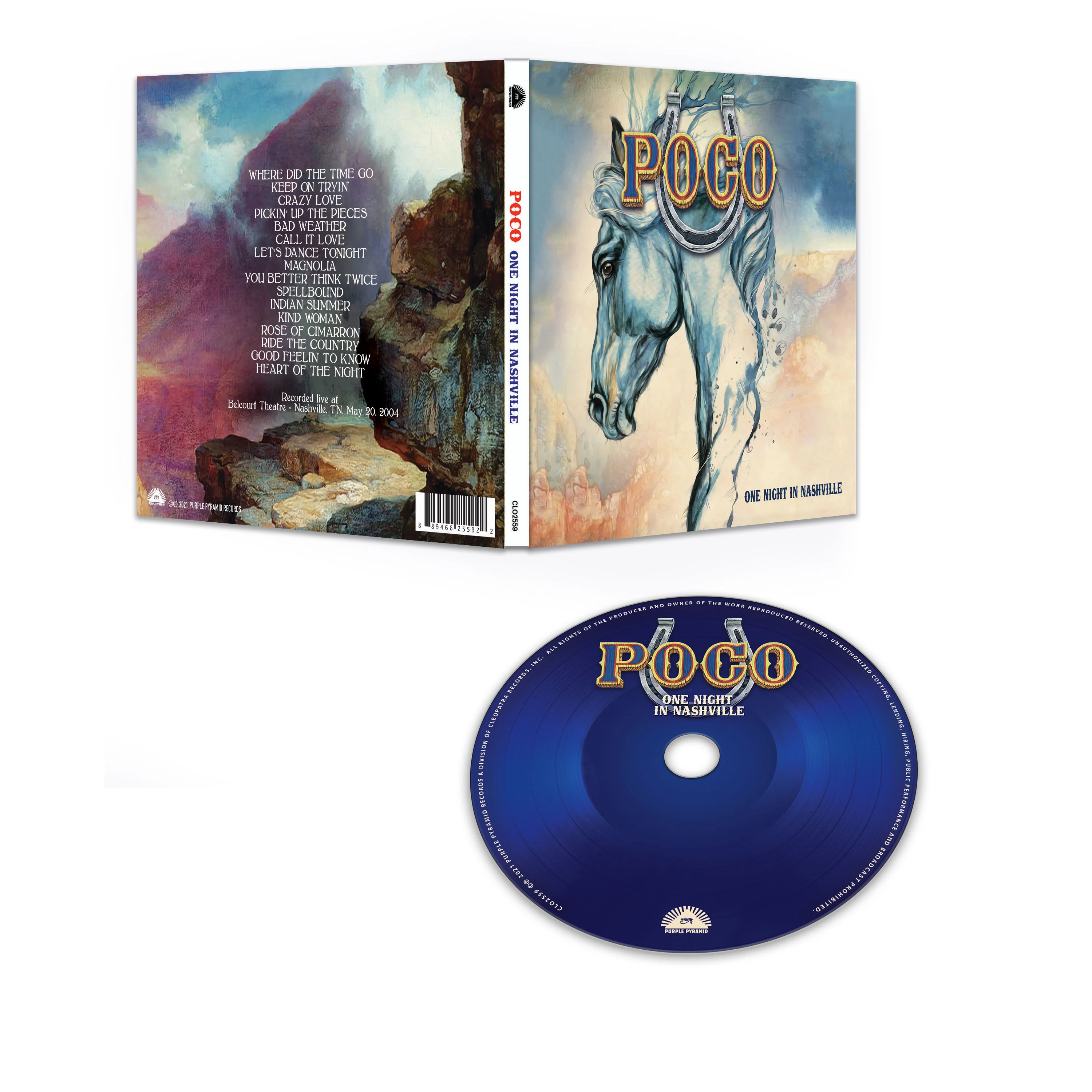 Poco - One Night In Nashville (CD) - Image 2