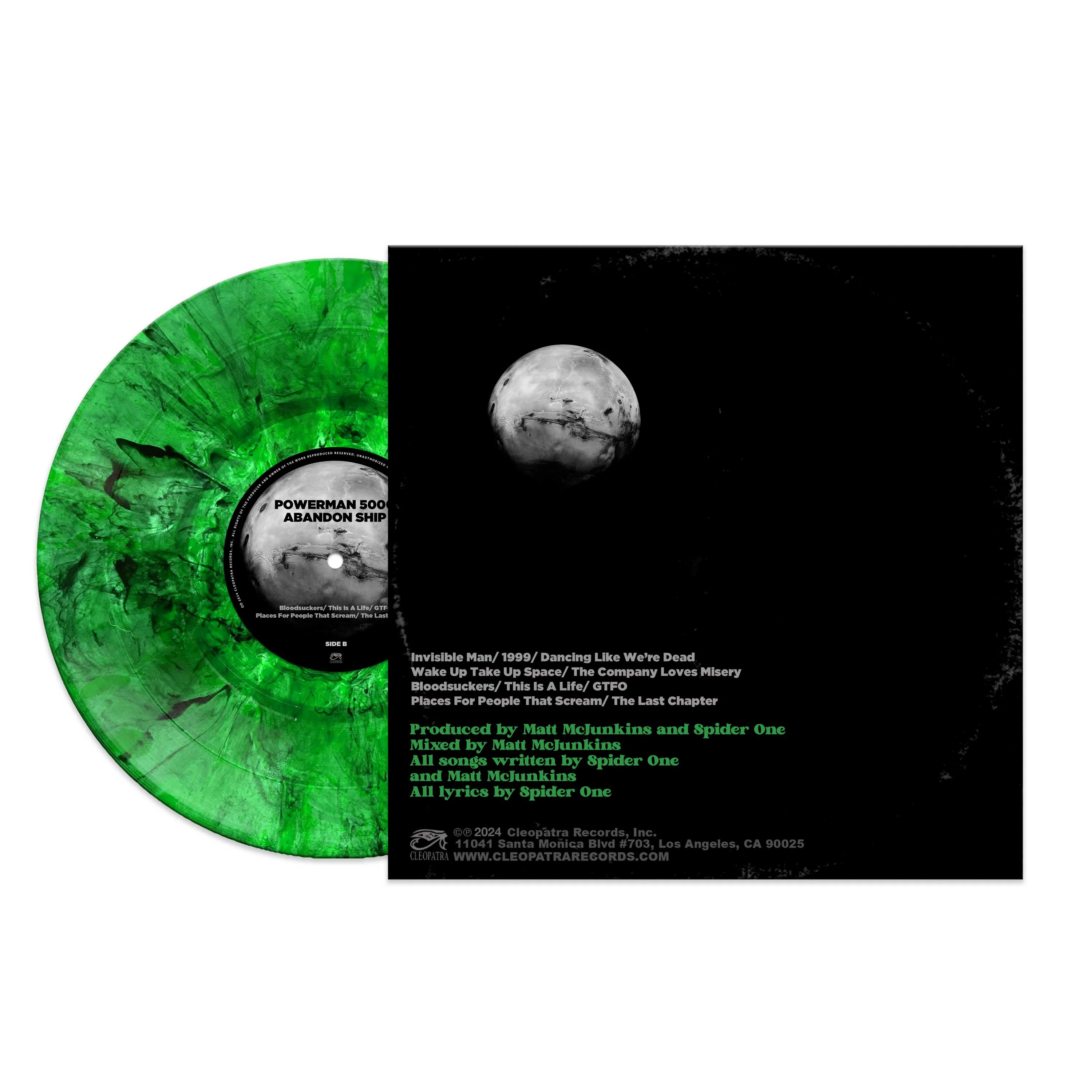Powerman 5000 - Abandon Ship (Green Marble Vinyl) - Image 2