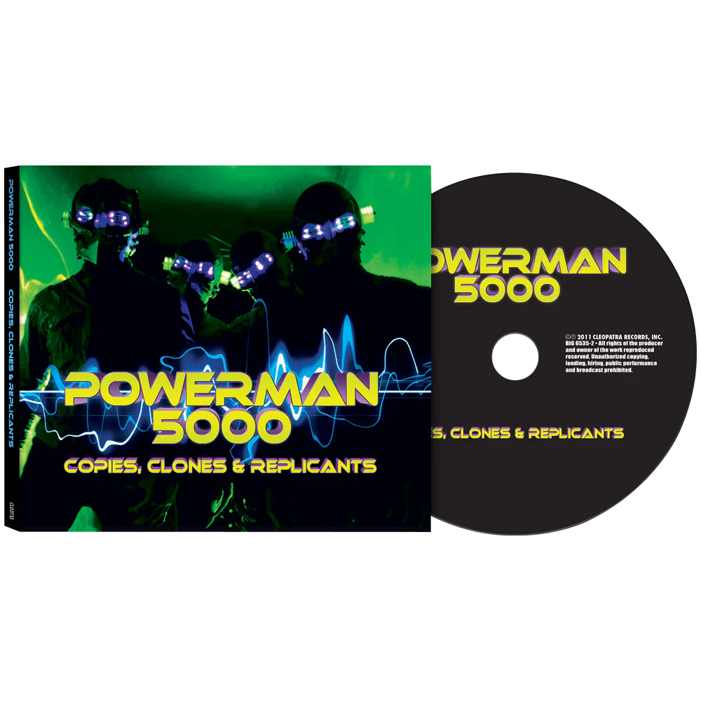 Powerman 5000 - Copies, Clones & Replicants (CD)