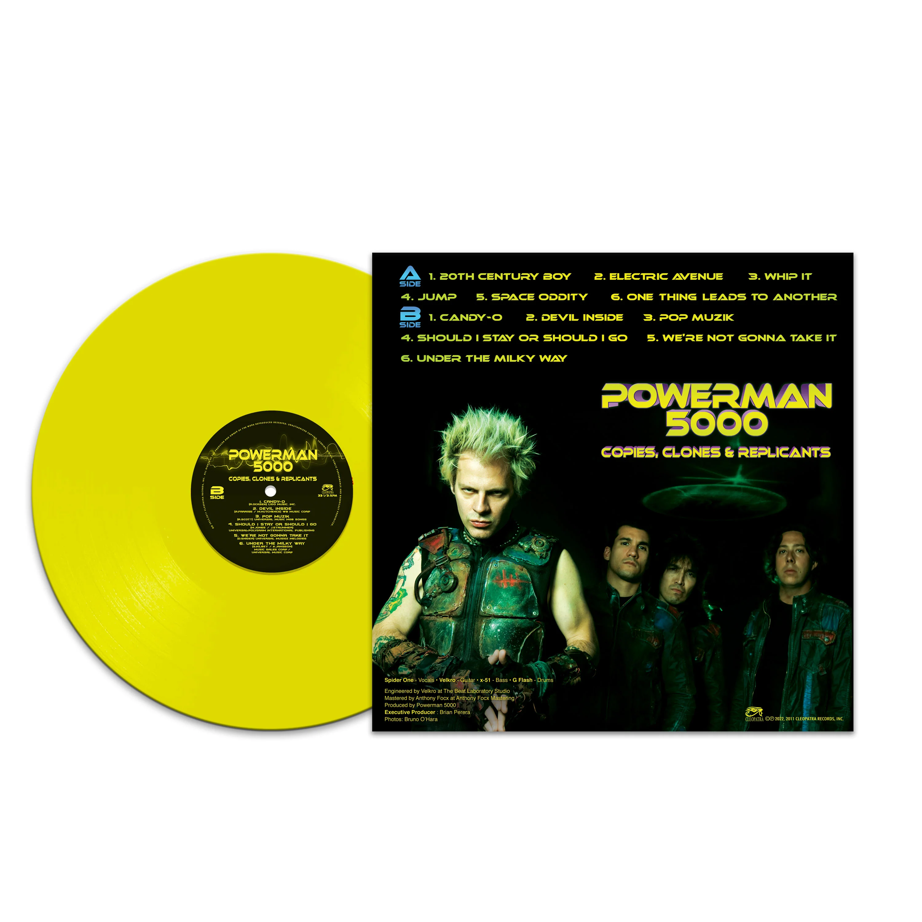 Powerman 5000 - Copies, Clones & Replicants (Yellow Vinyl) - Image 2