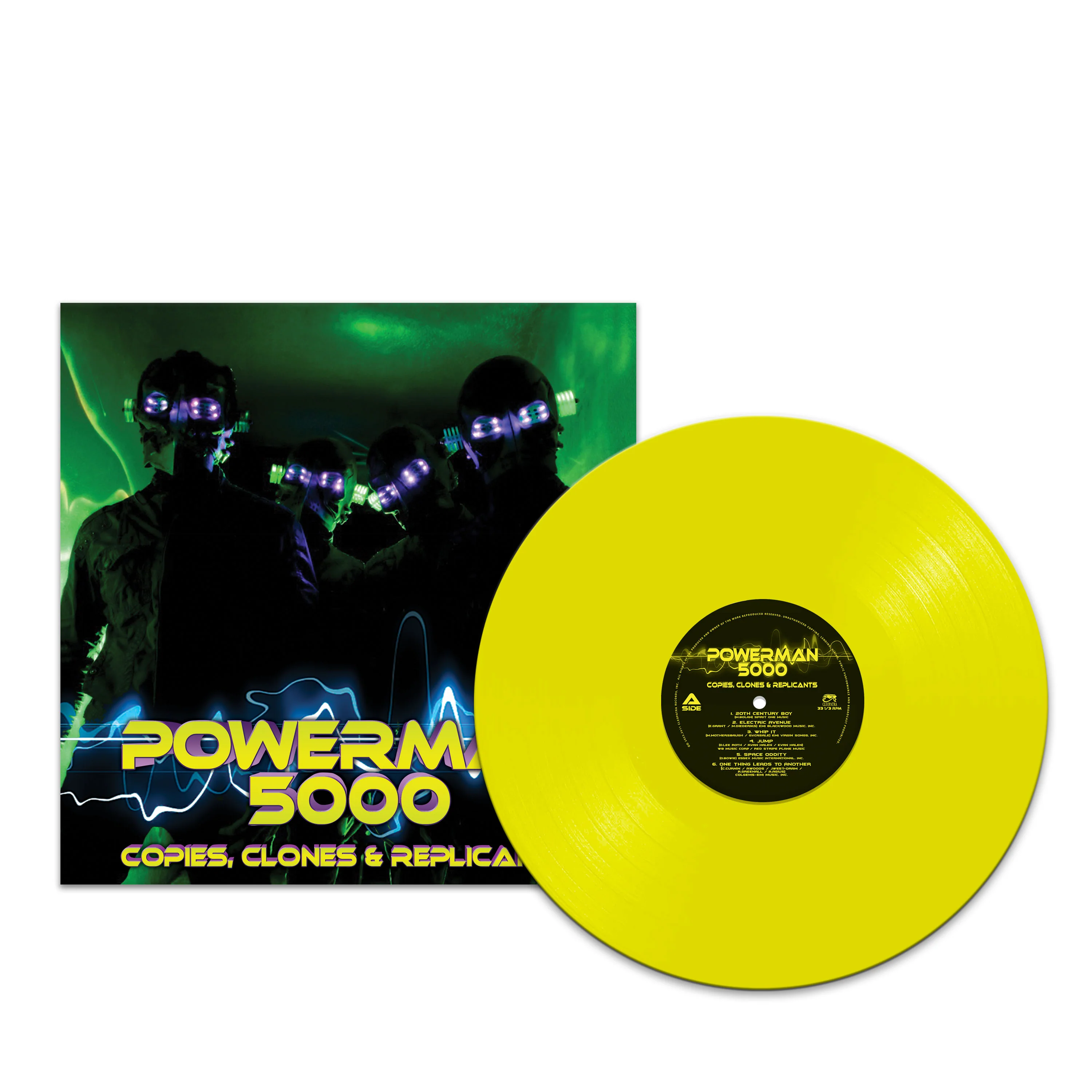 Powerman 5000 - Copies, Clones & Replicants (Yellow Vinyl) - Image 3