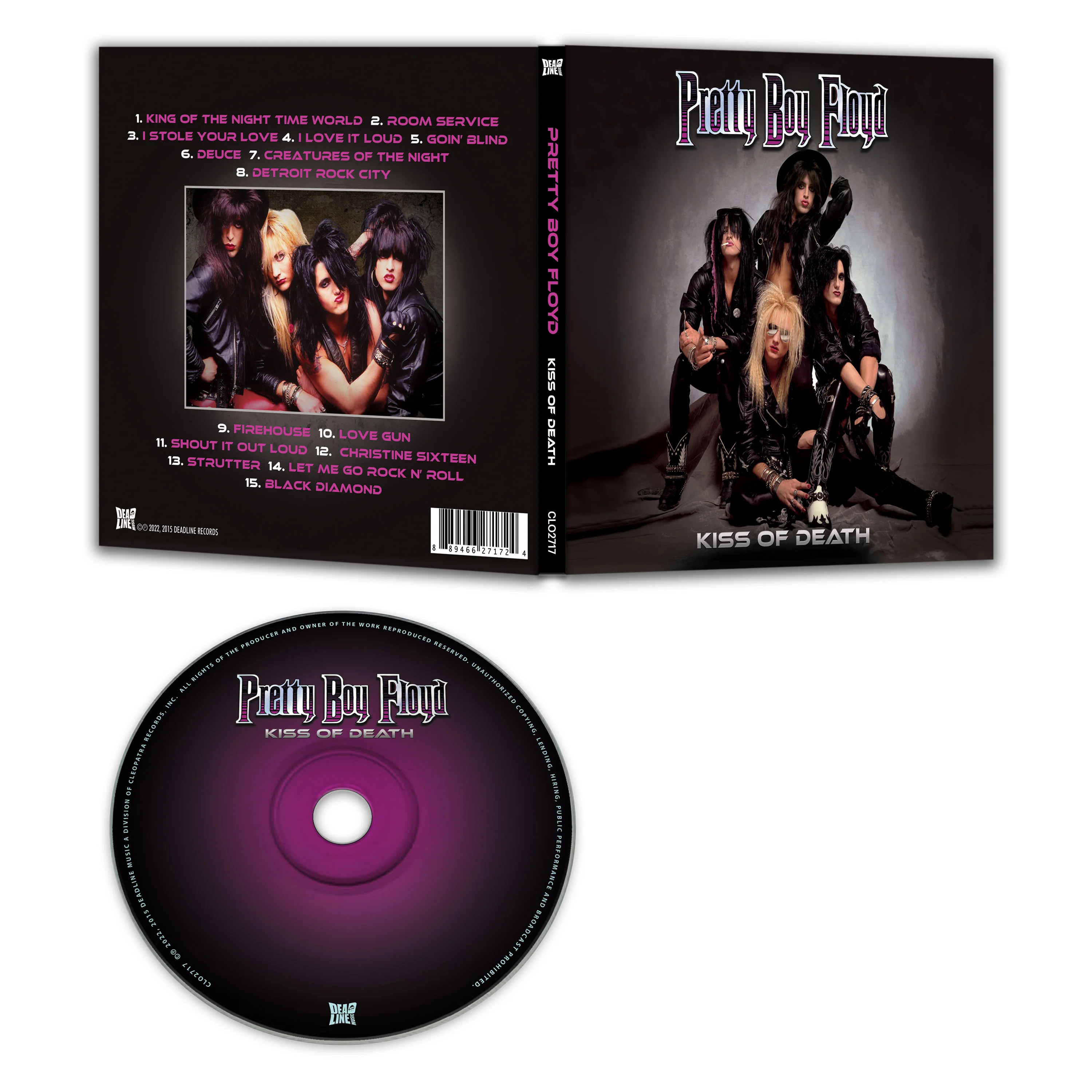 Pretty Boy Floyd - Kiss of Death (CD Digipak) - Image 2
