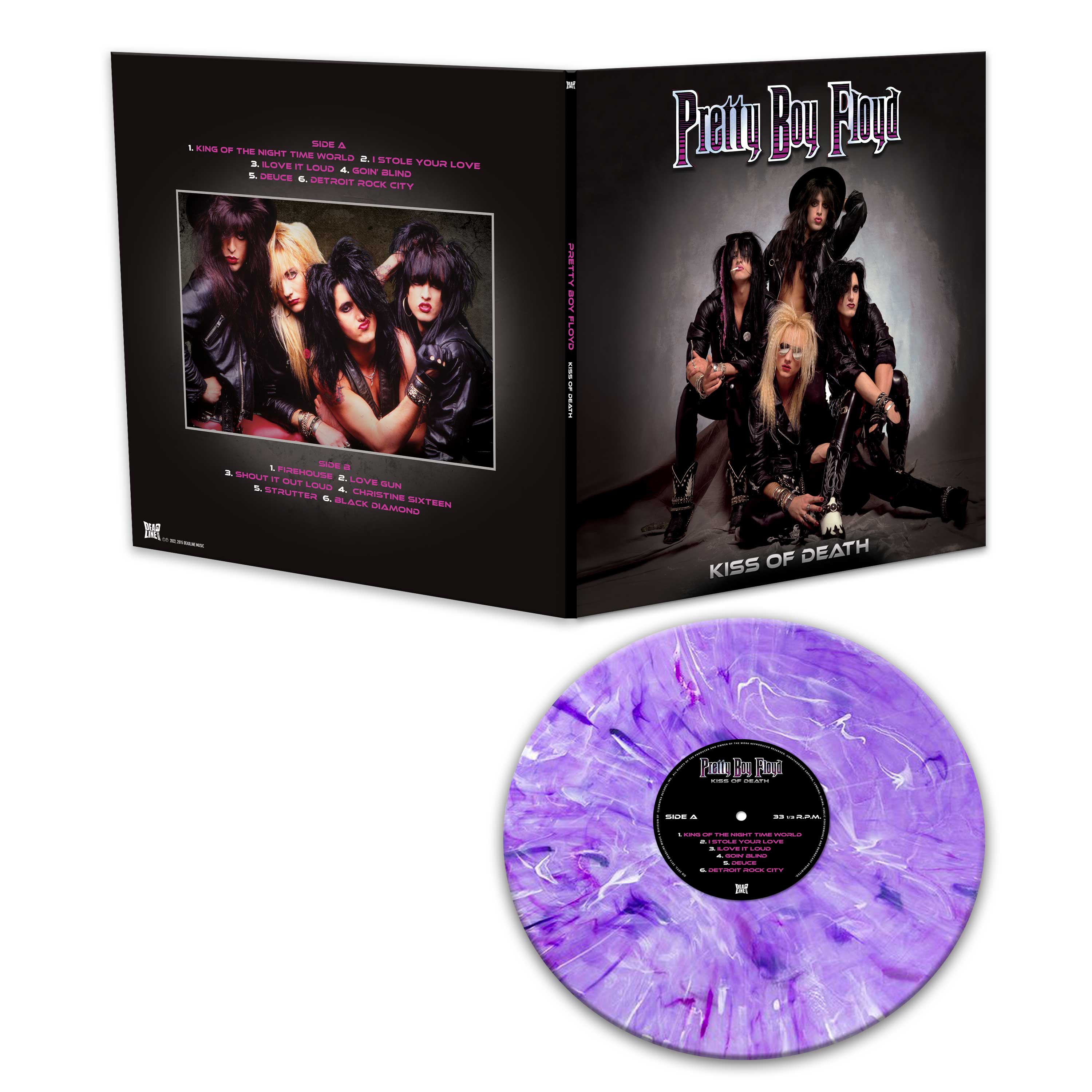 Pretty Boy Floyd - Kiss of Death (Purple Marble Vinyl) - Image 2