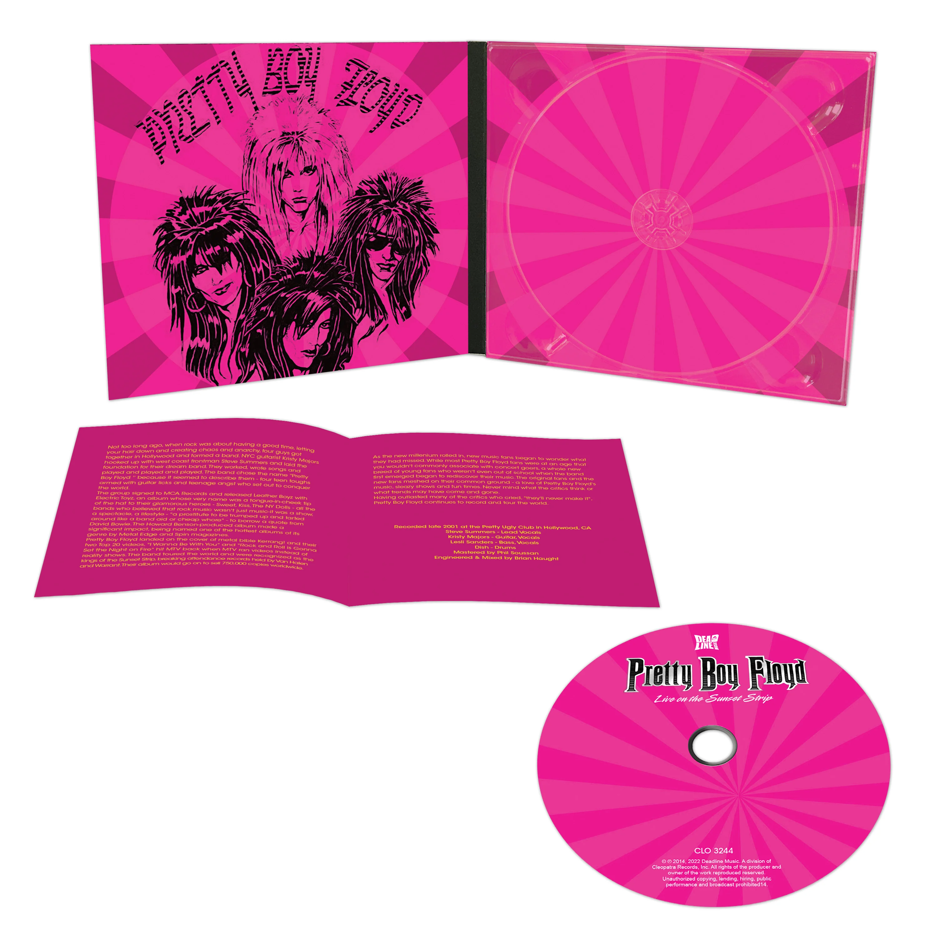 Pretty Boy Floyd - Live On The Sunset Strip (CD Digipak) - Image 3