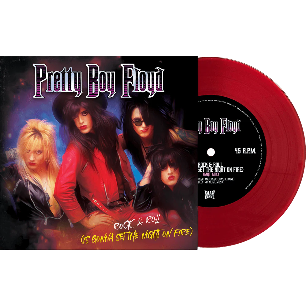 Pretty Boy Floyd - Rock & Roll (Is Gonna Set The Night on Fire) (Limited Edition 7" Colored Vinyl) - Image 2