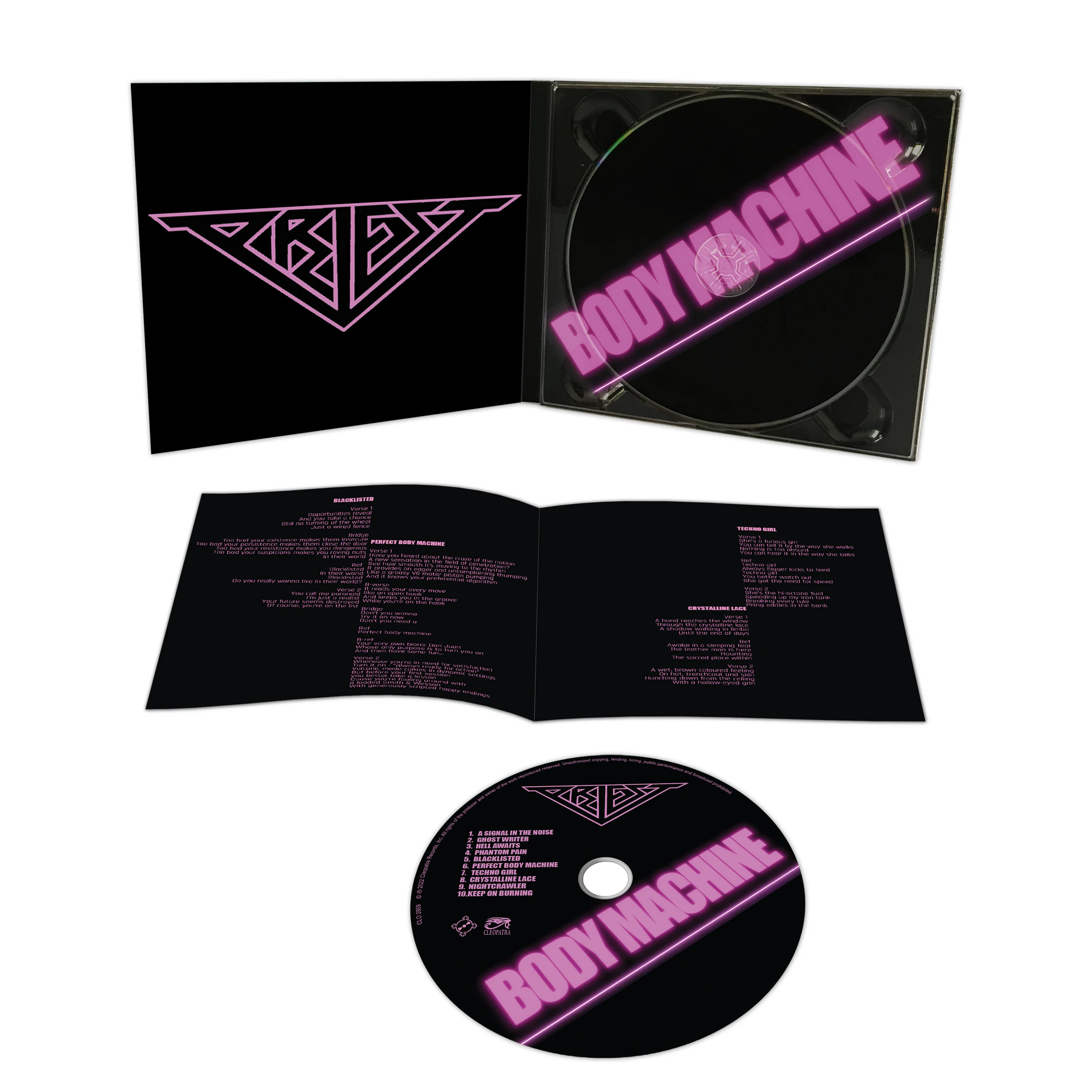 Priest - Body Machine (CD Digipack) - Image 3