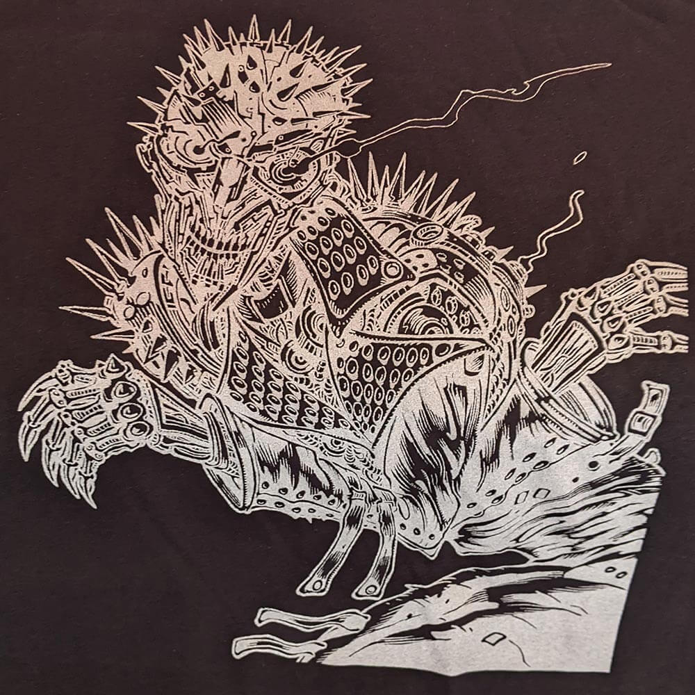 Priest - Silver Robot (T-Shirt) - Image 2