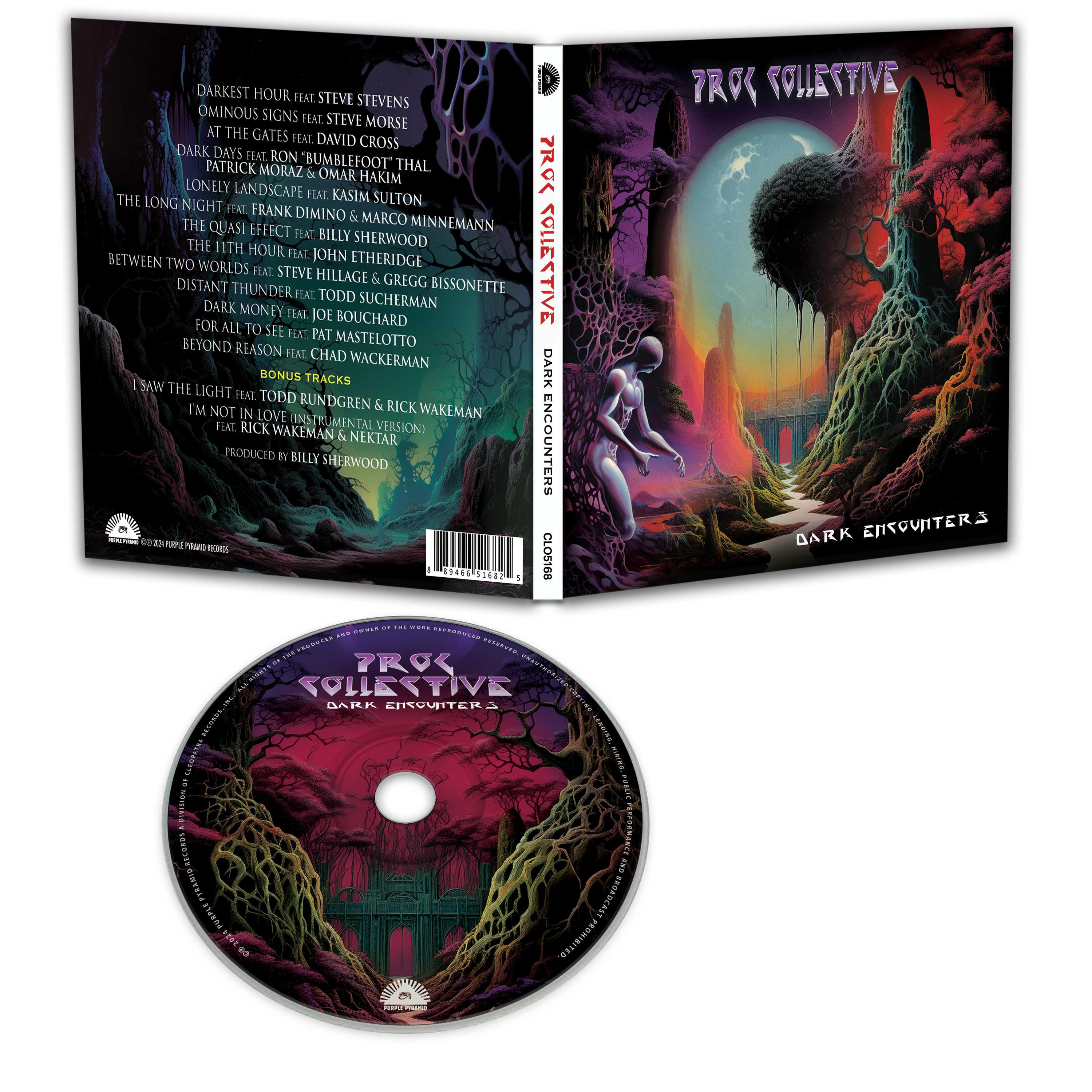 Prog Collective - Dark Encounters (CD) - Image 2