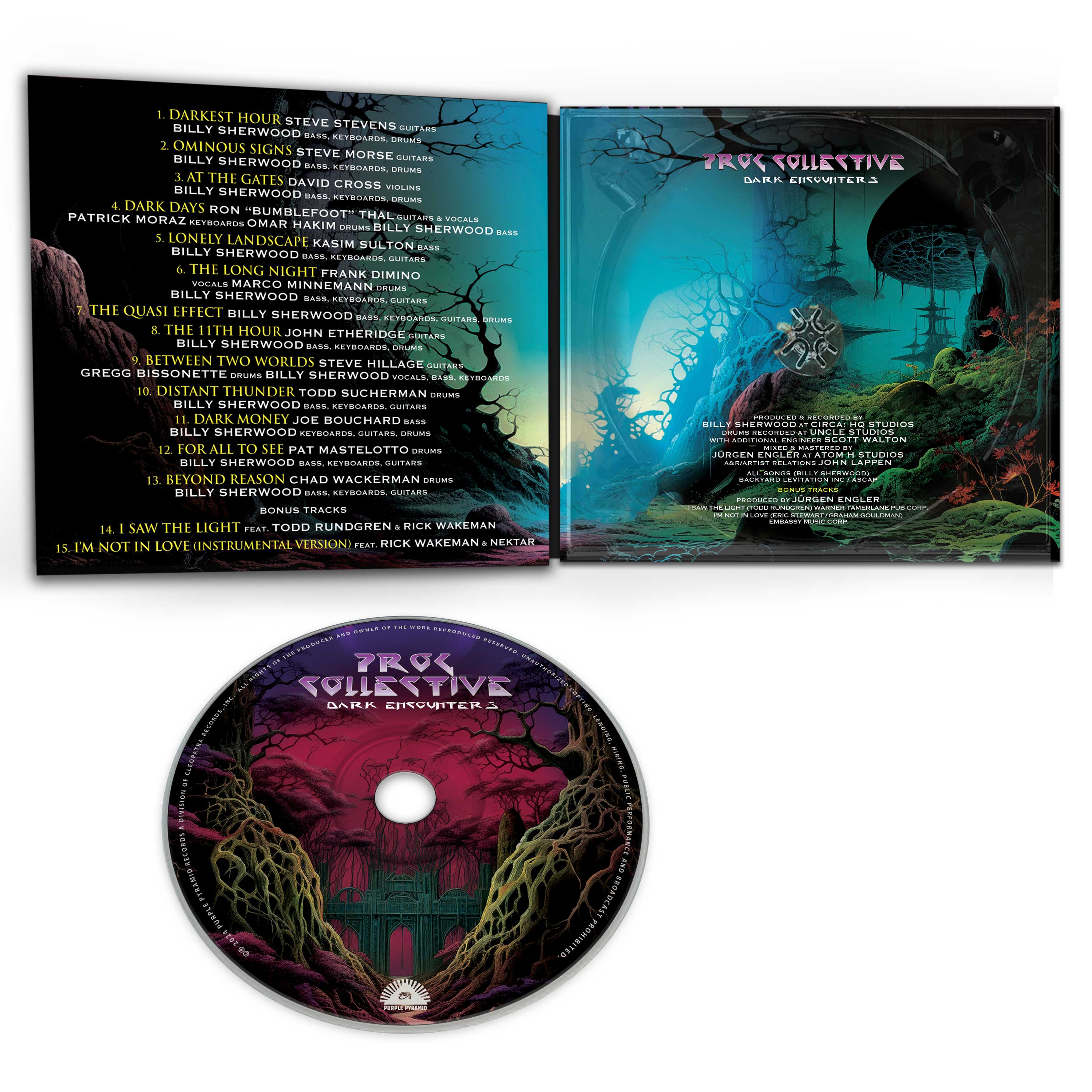 Prog Collective - Dark Encounters (CD) - Image 3