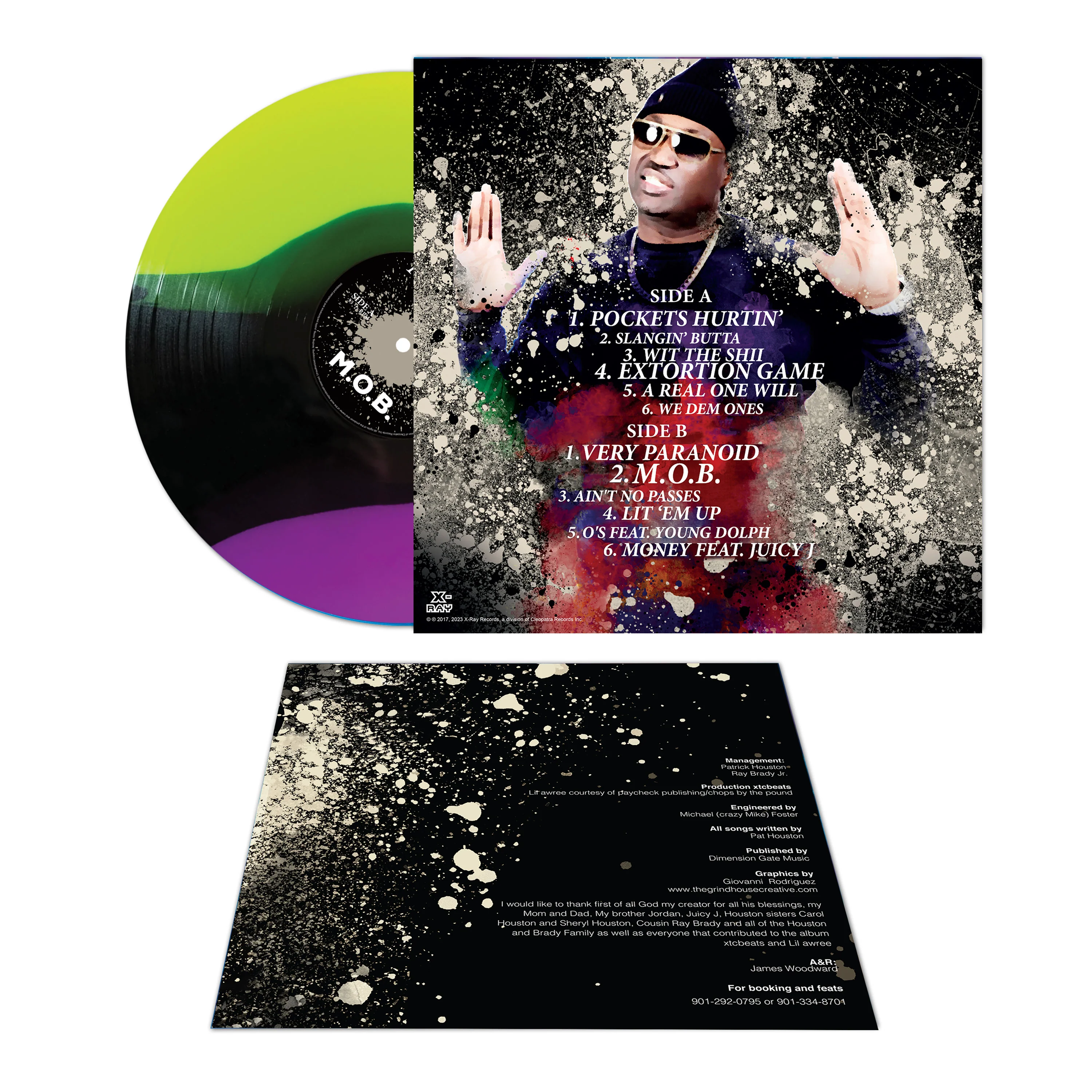 Project Pat - M.O.B. (3 Stripe Vinyl) - Image 3
