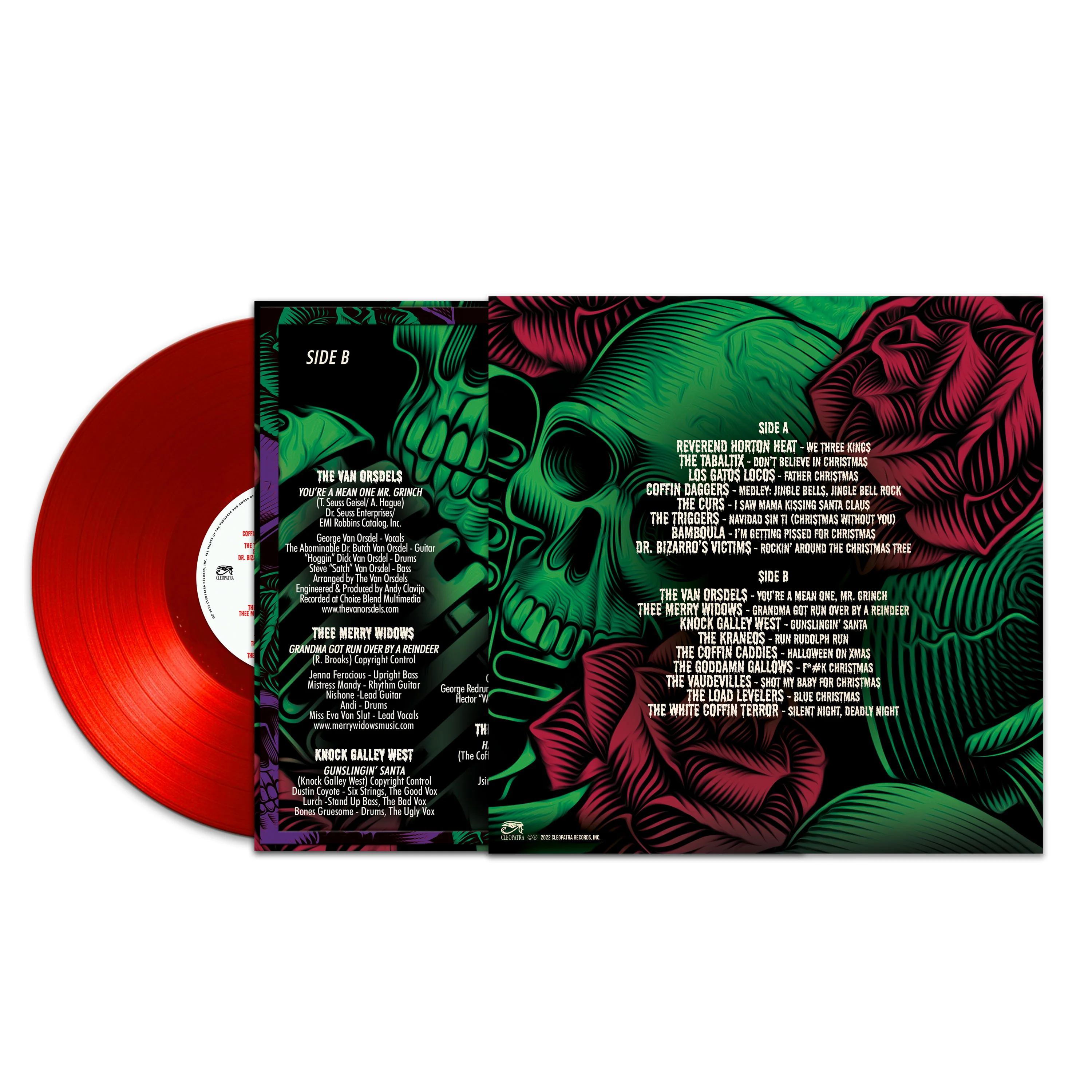 Psychobilly Christmas (Red Vinyl) - Image 2