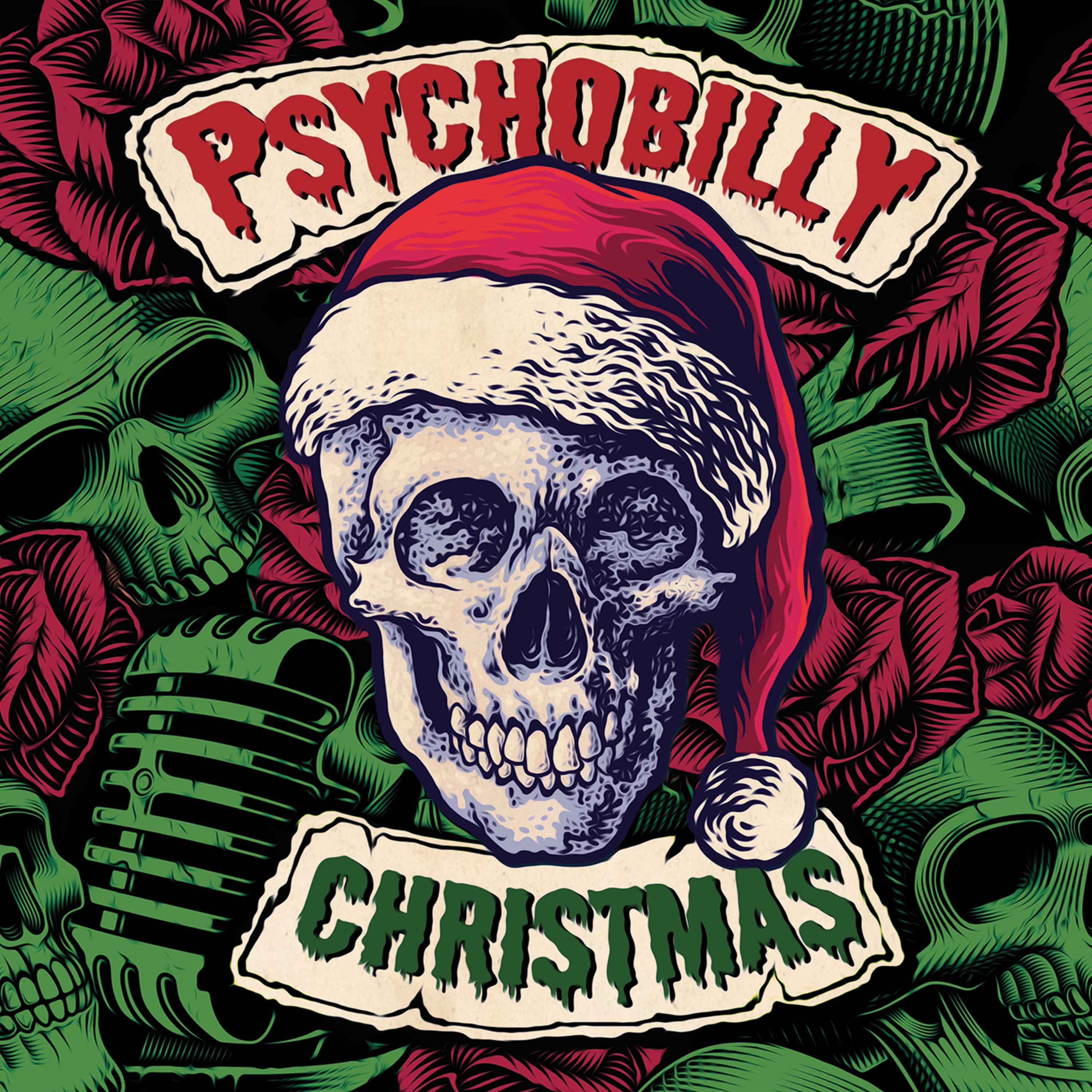 Psychobilly Christmas (Red Vinyl) - Image 3
