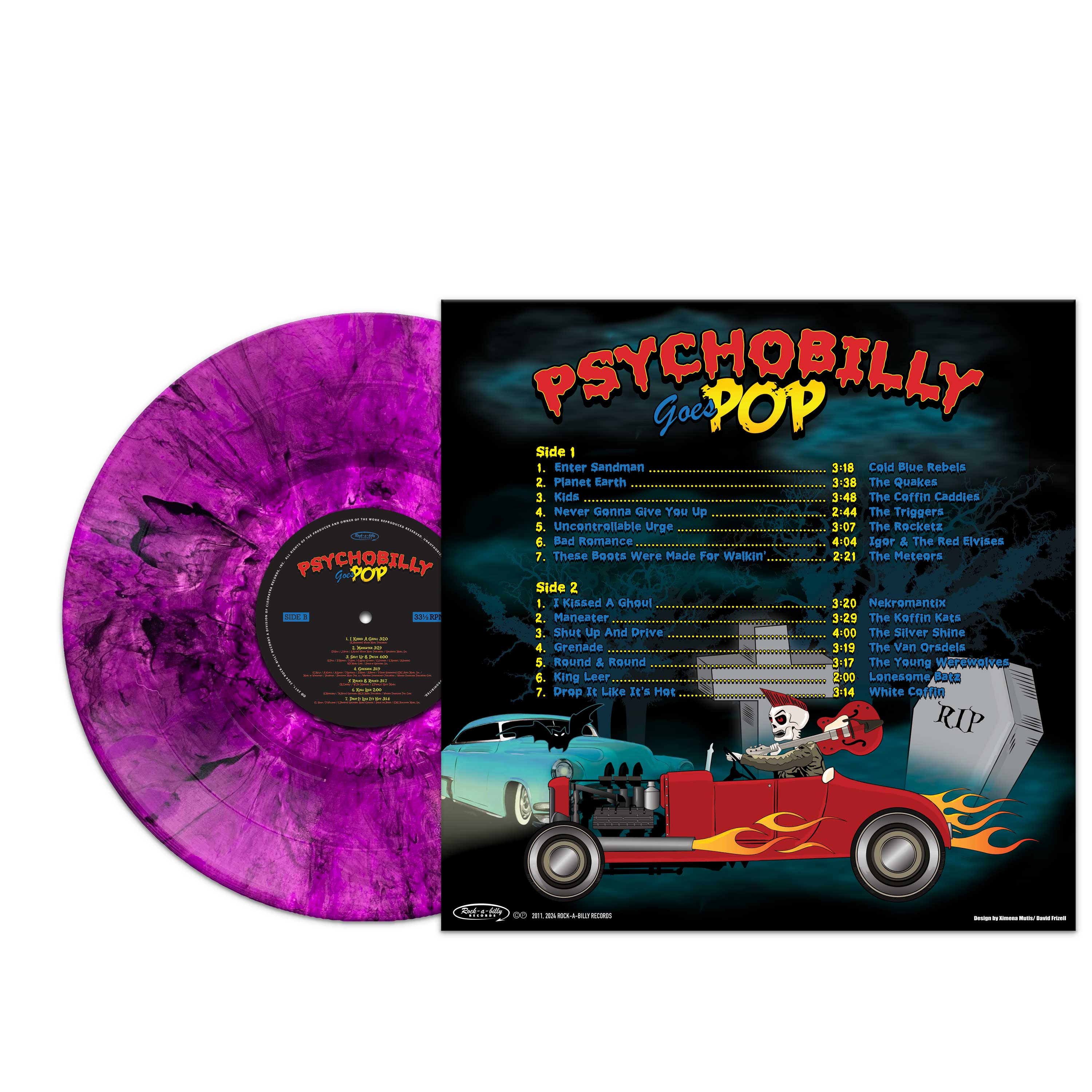 Psychobilly Goes Pop (Purple Mable Vinyl) - Image 2