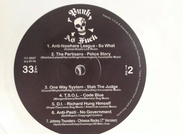 Punk As Fuck (LP) - Image 3