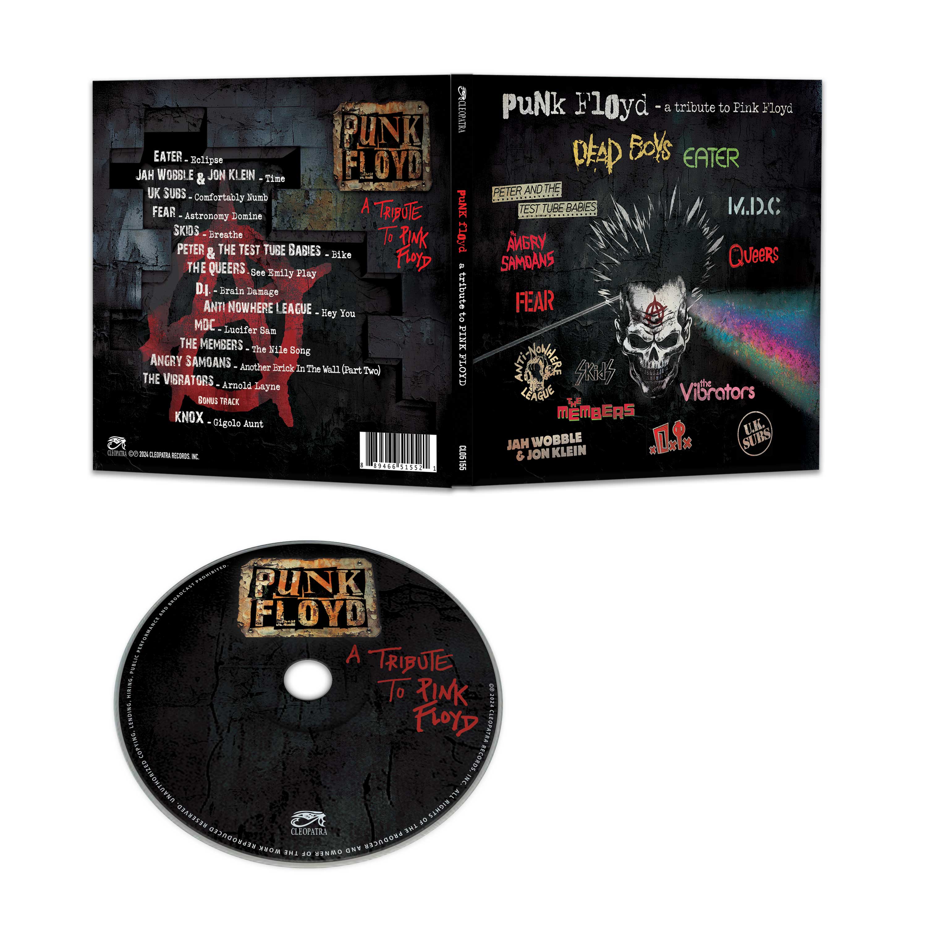 Punk Floyd - A Tribute To Pink Floyd (CD) - Image 2