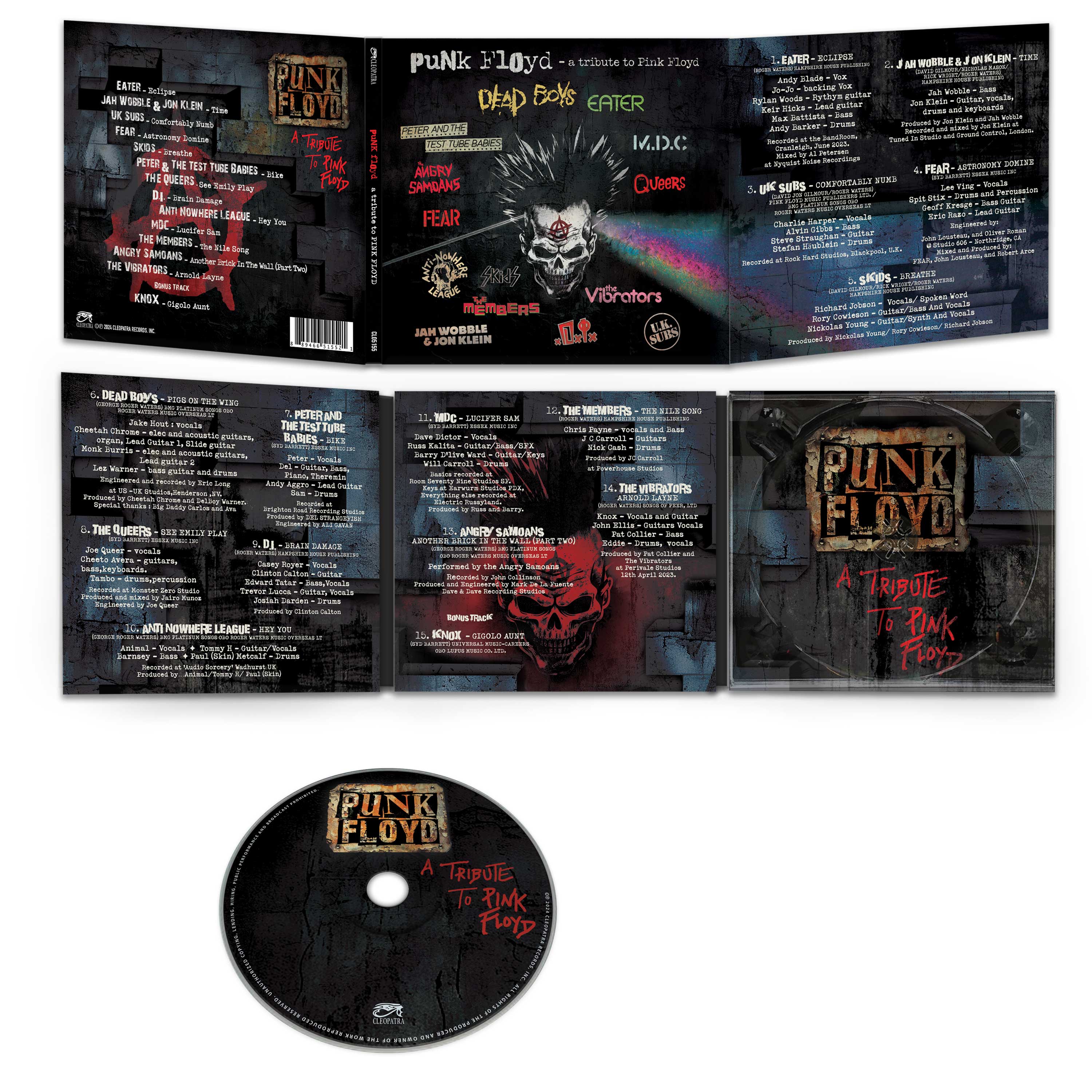 Punk Floyd - A Tribute To Pink Floyd (CD) - Image 3