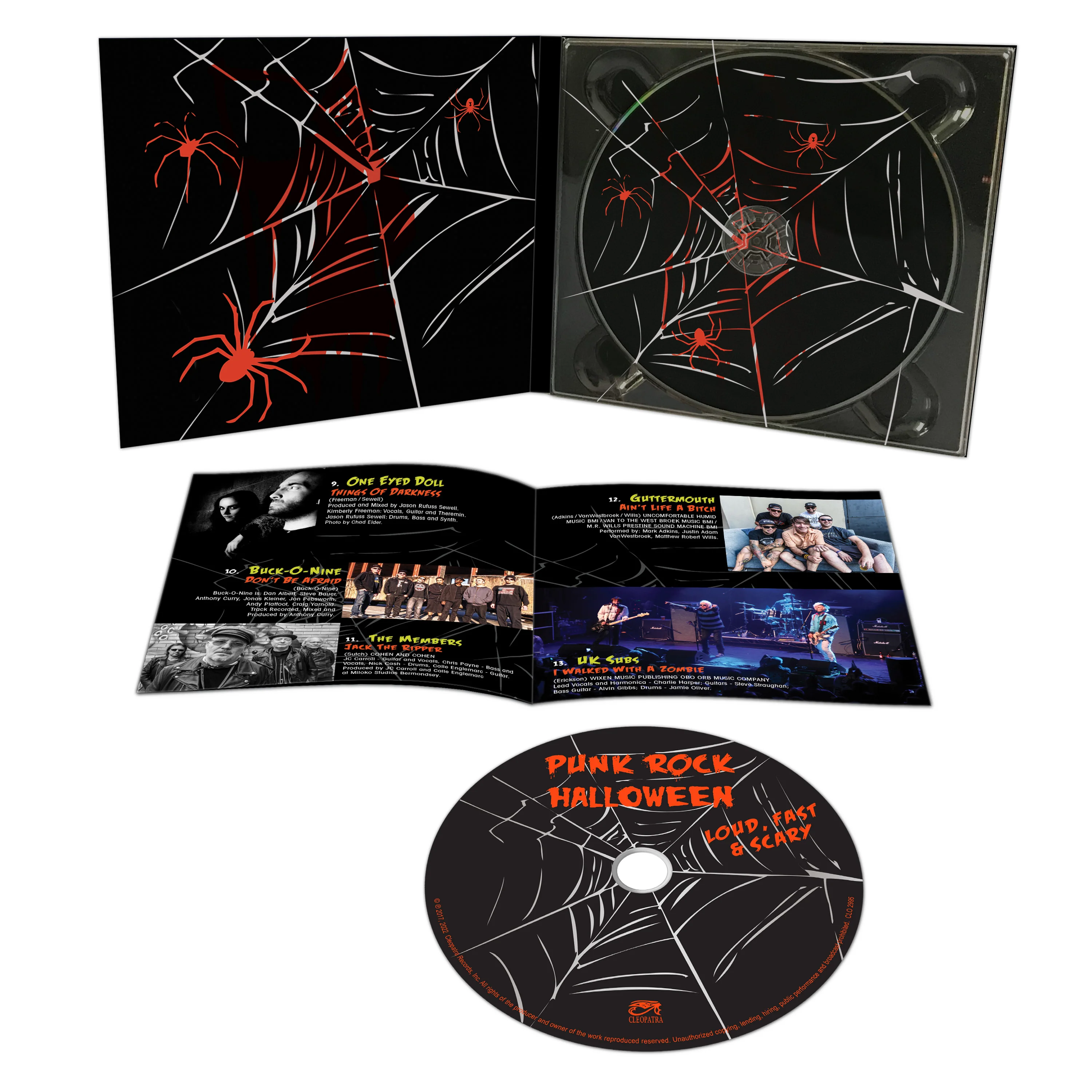Punk Rock Halloween - Loud, Fast & Scary (CD) - Image 3