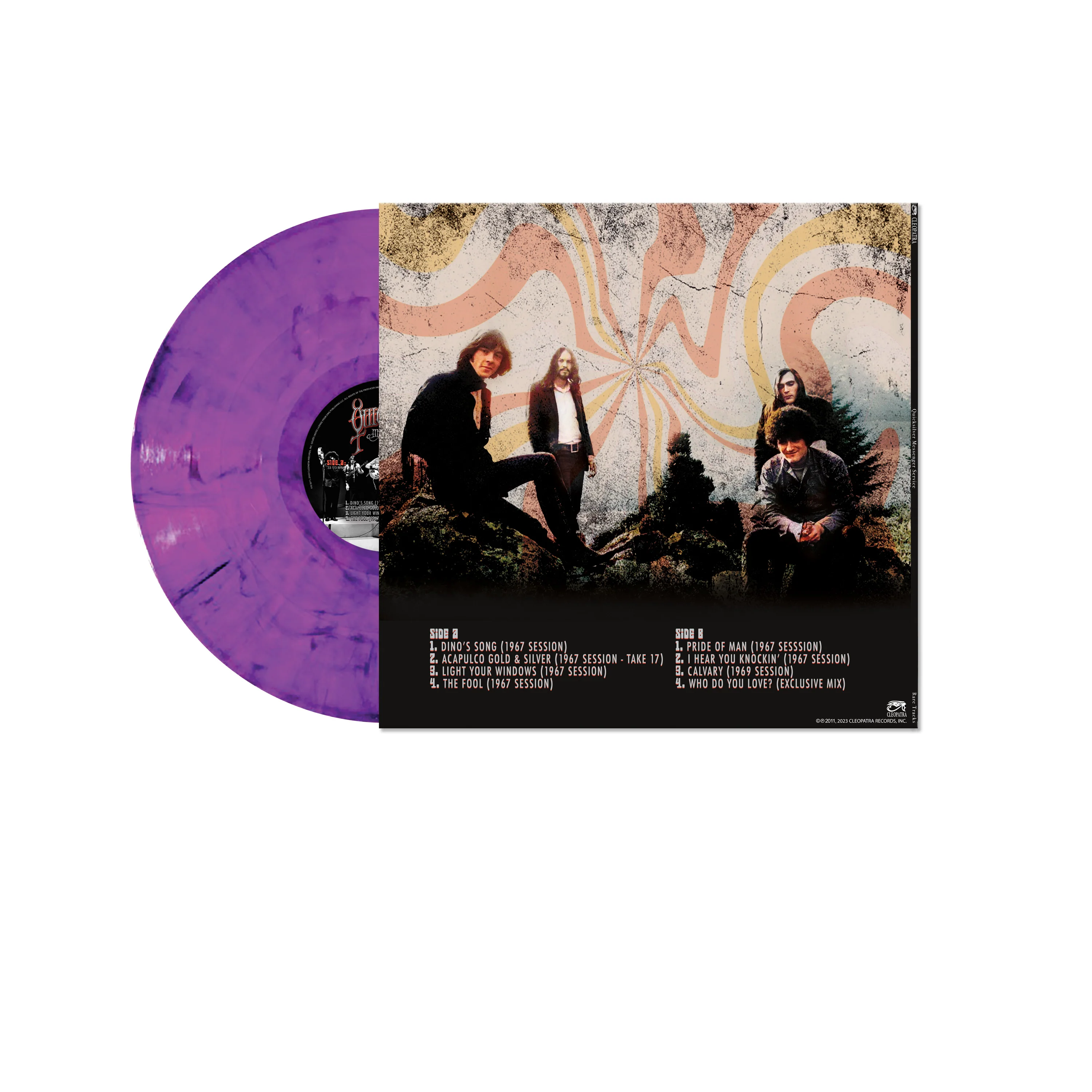 Quicksilver Messenger Service - Rare Tracks (Purple Marble Vinyl) - Image 2