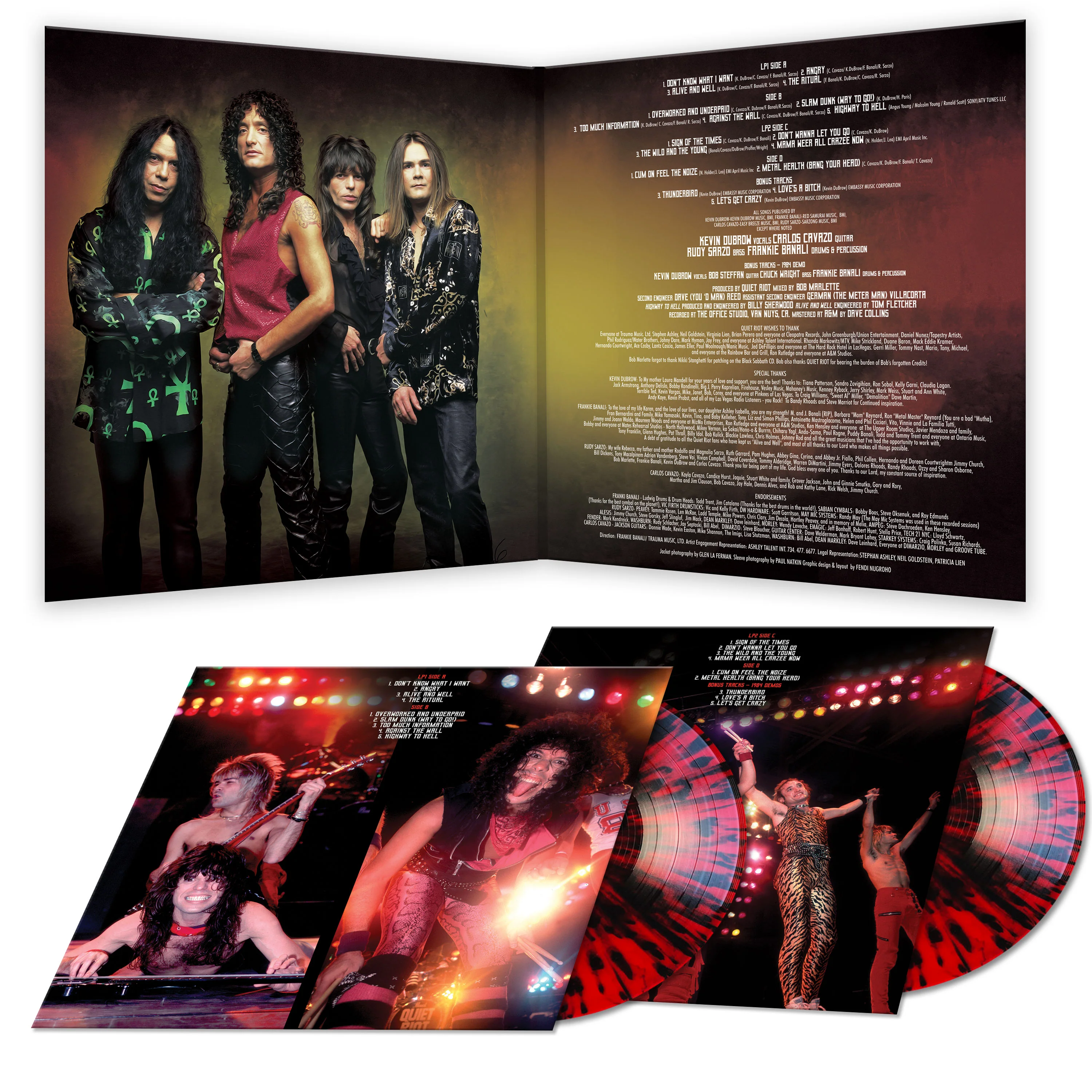 Quiet Riot - Alive and Well - Deluxe Edition (Splatter Double Vinyl) - Image 2