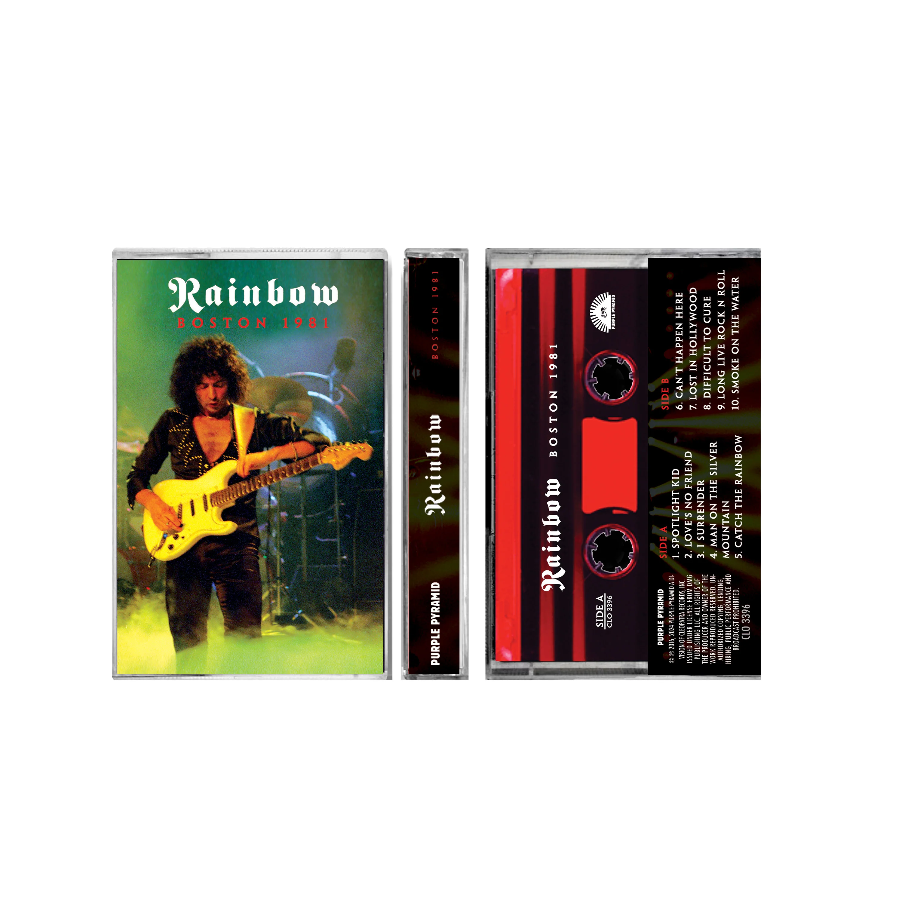 Rainbow - Boston 1981 (Cassette) - Image 2