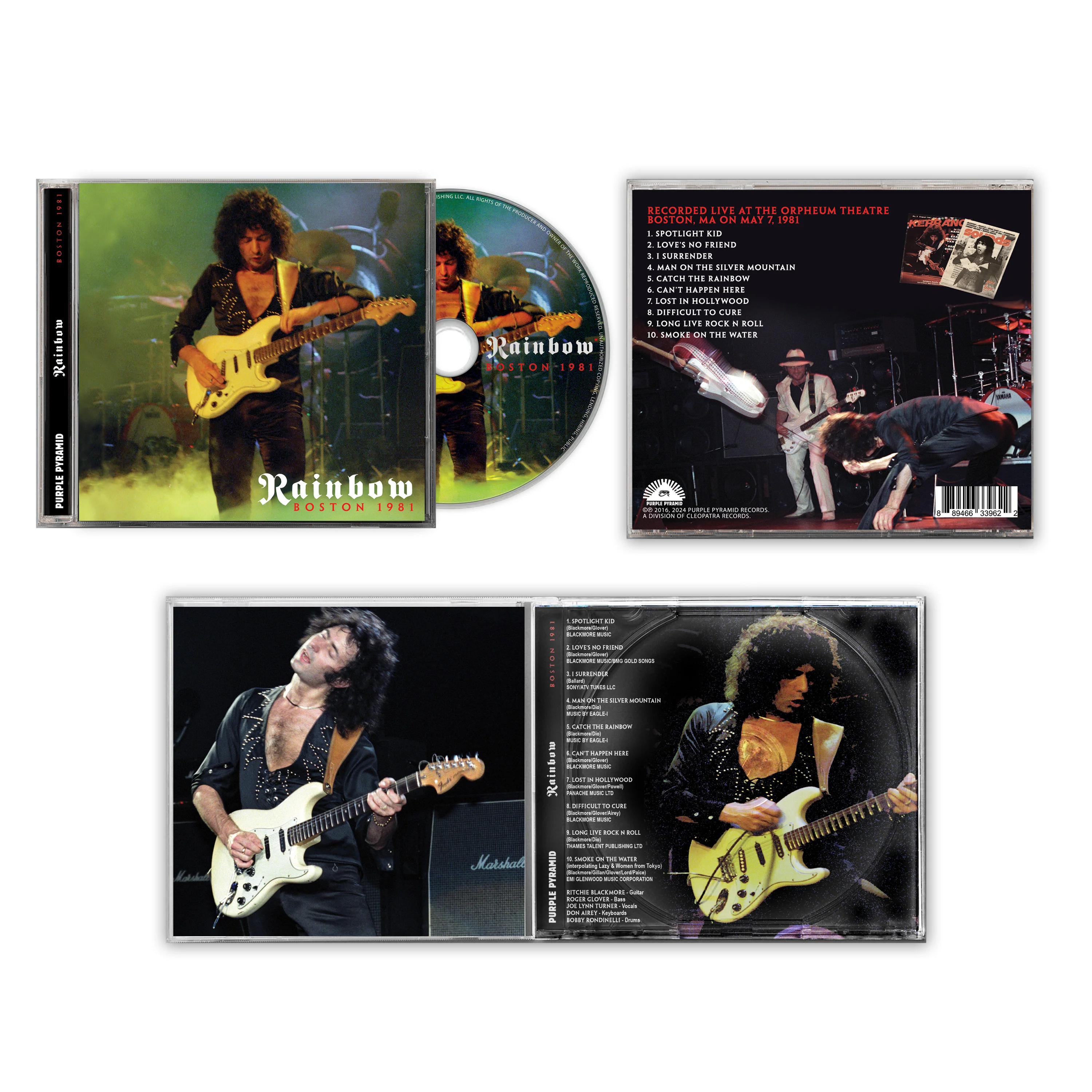 Rainbow - Boston 1981 (CD) - Image 2