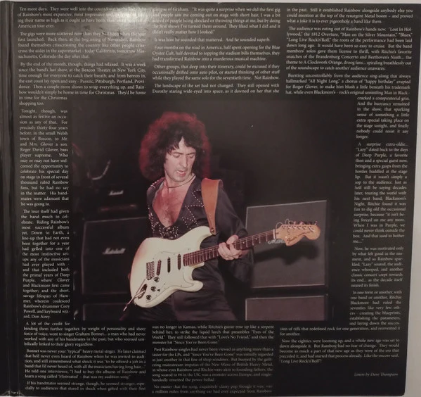 Rainbow - Long Island 1979 (Limited Edition Yellow Double LP) - Image 6