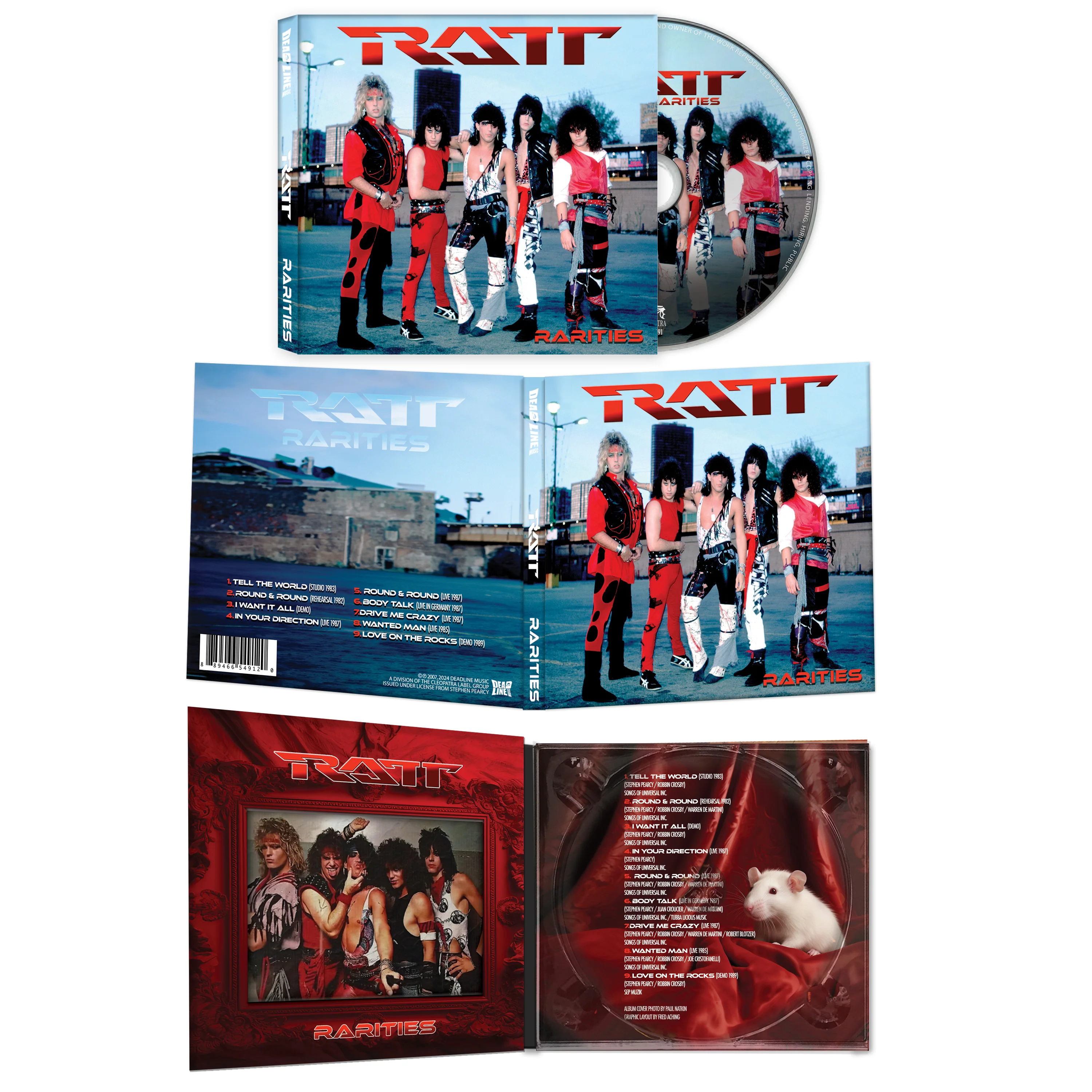 Ratt - Rarities (CD) - Image 2