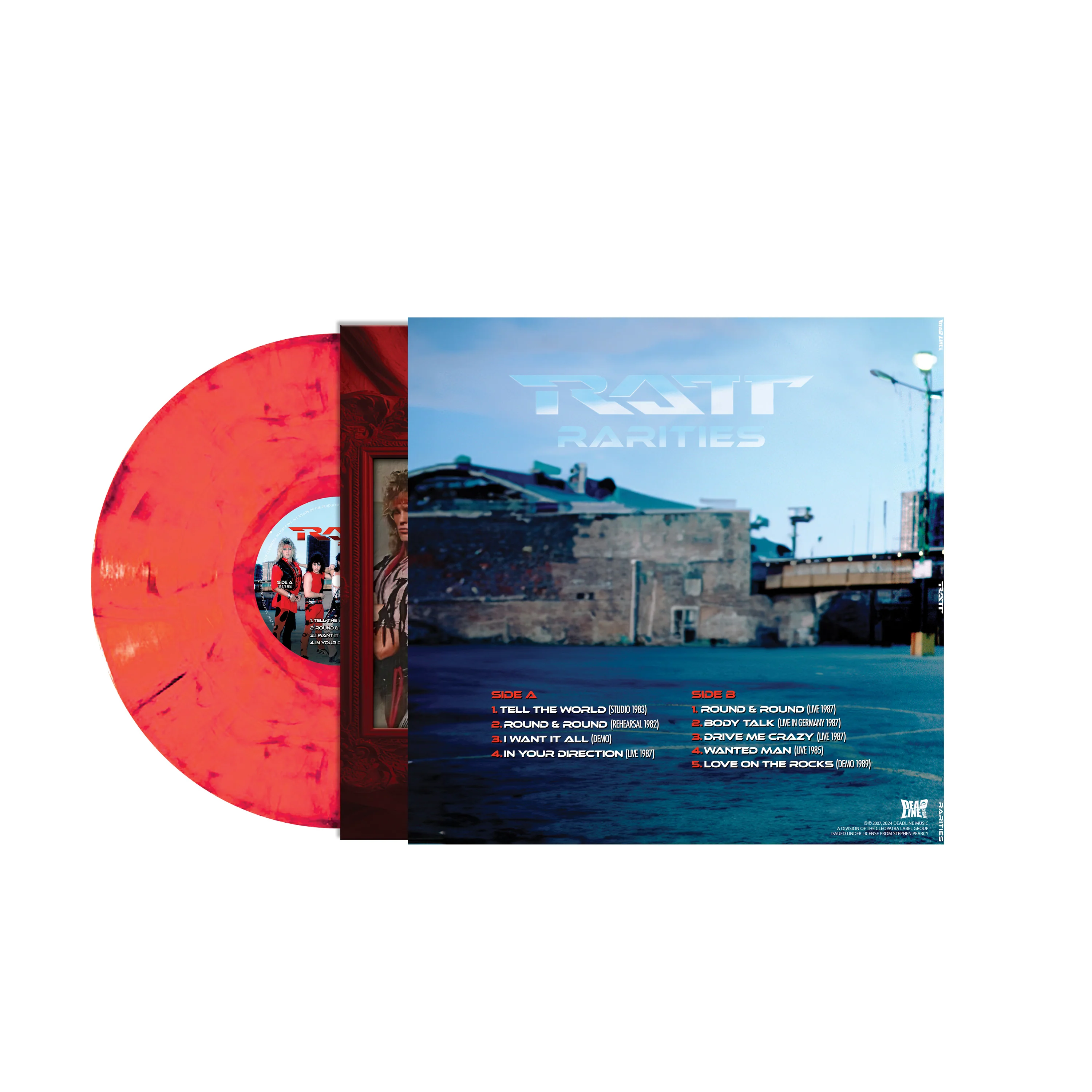 Ratt - Rarities (Red Marble Vinyl) - Image 2