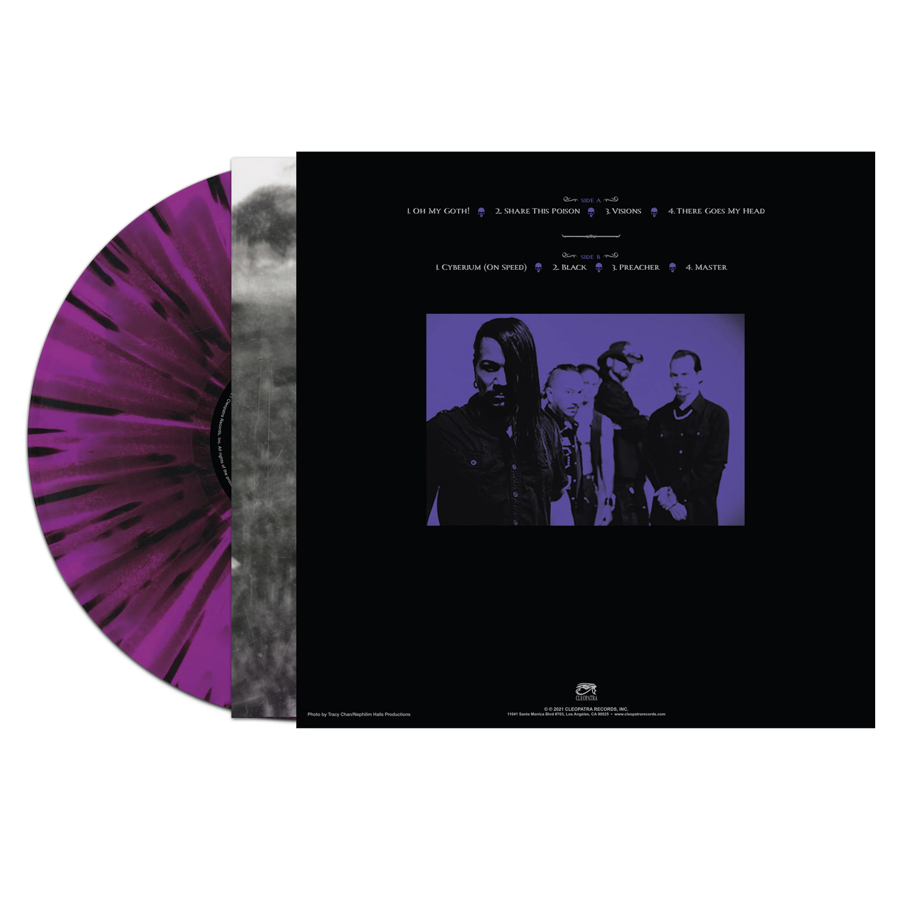 Razed in Black - Oh My Goth (Limited Edition Splatter Vinyl) - Image 3