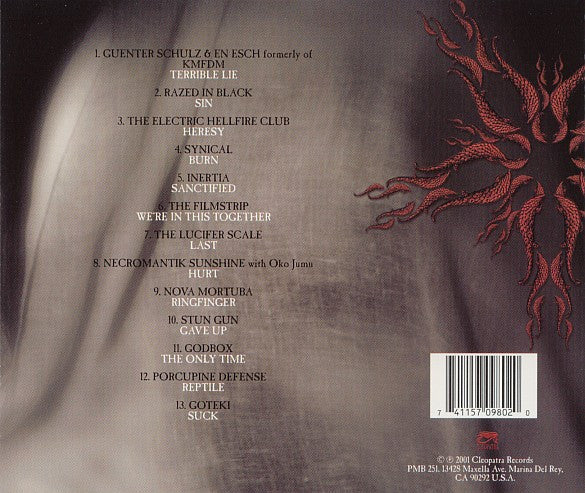 Re-Covered In Nails - A Tribute To Nine Inch Nails 2.001 (CD) - Image 2