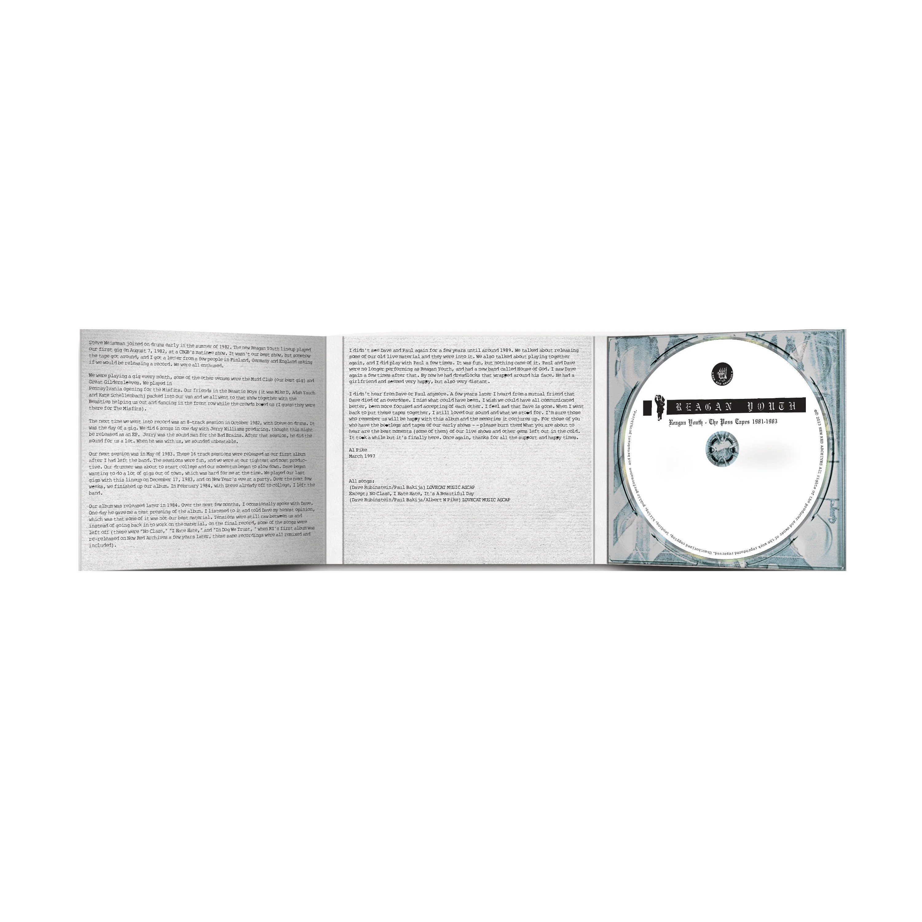 Reagan Youth - The Poss Tapes 1981-1984 (CD) - Image 2