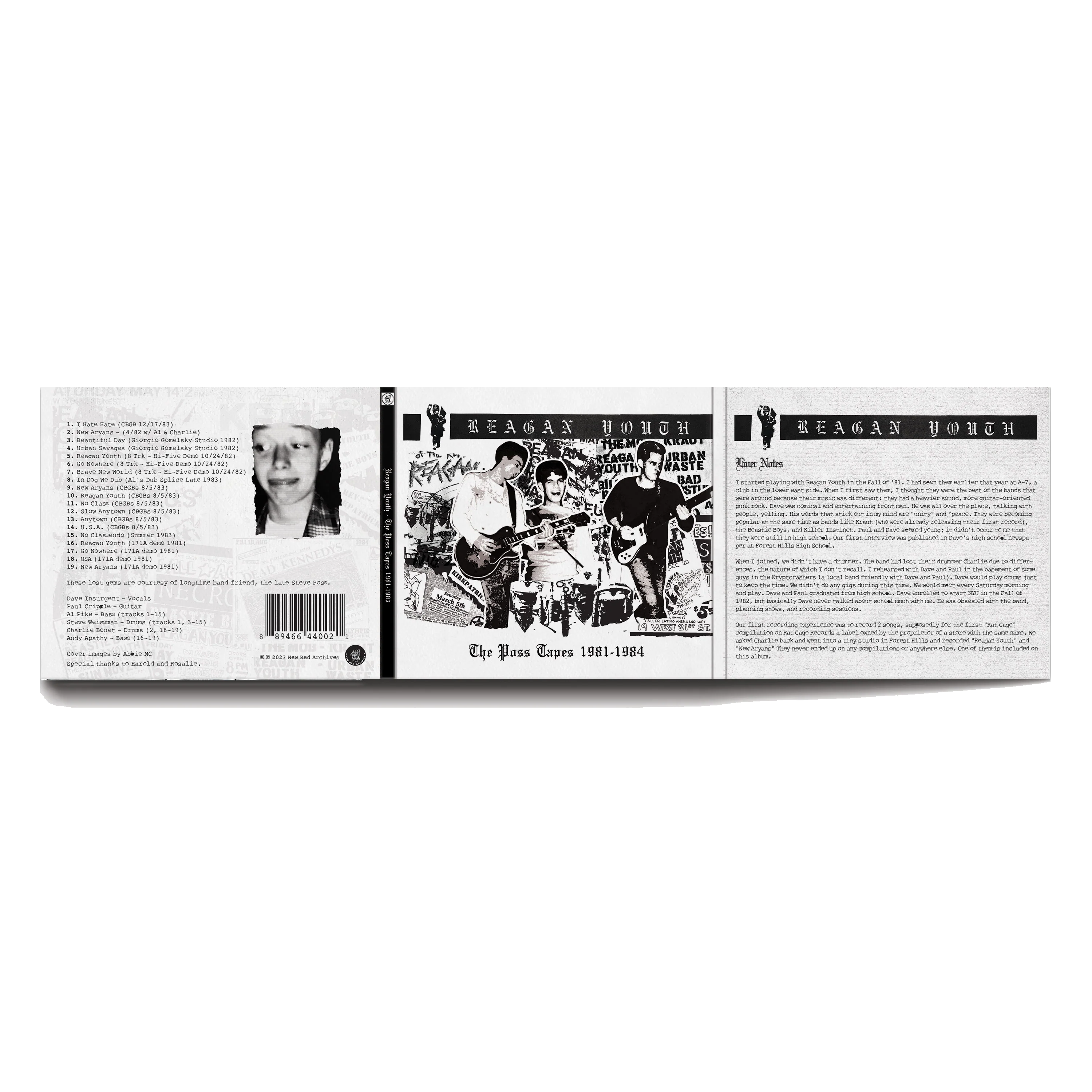 Reagan Youth - The Poss Tapes 1981-1984 (CD) - Image 3