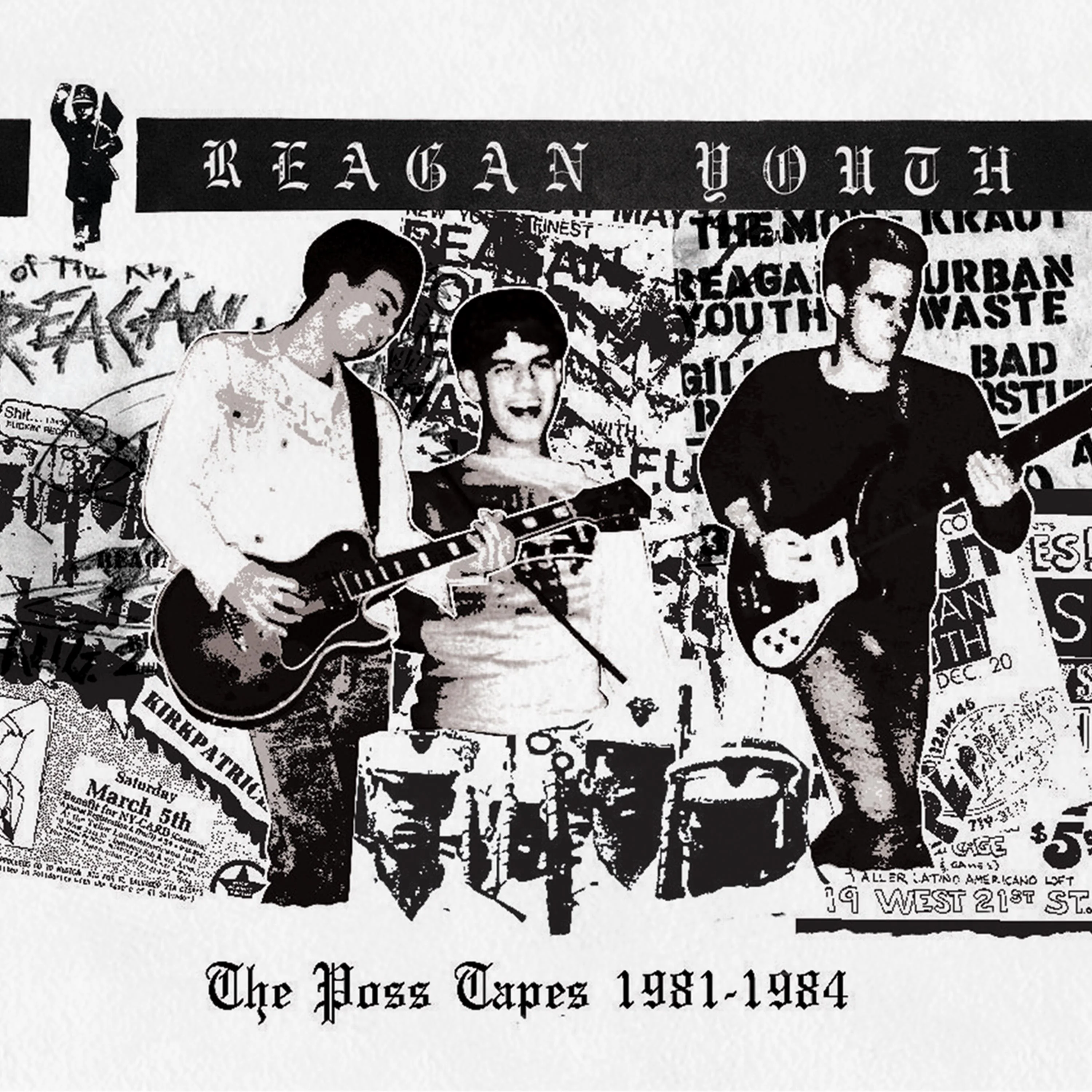 Reagan Youth - The Poss Tapes 1981-1984 (Blue Vinyl) - Image 3