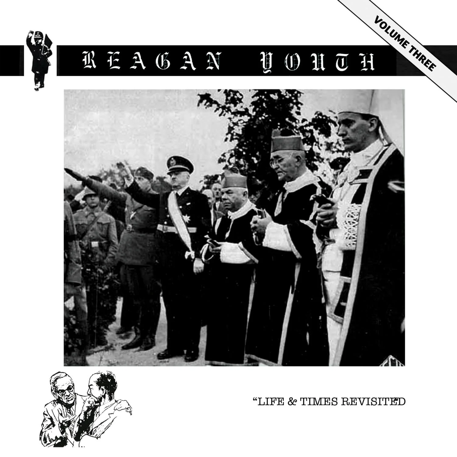 Reagan Youth - Volume III - Life & Times Revisited (Red Vinyl LP) - Image 3