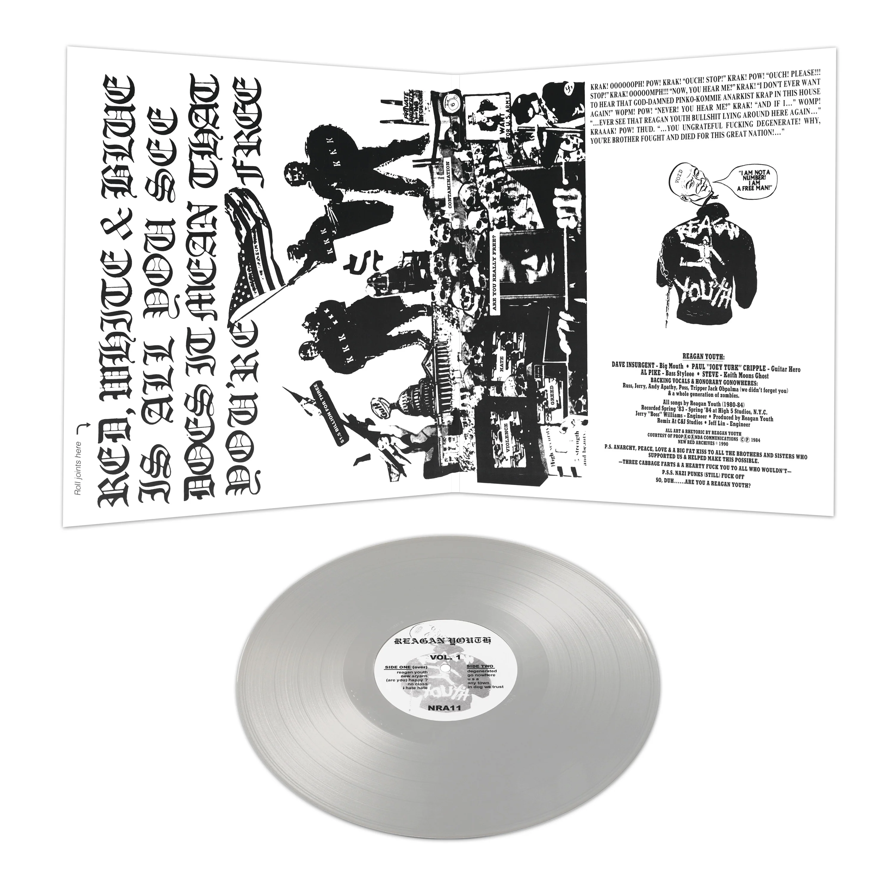 Reagan Youth - Volume One (Silver Vinyl) - Image 3