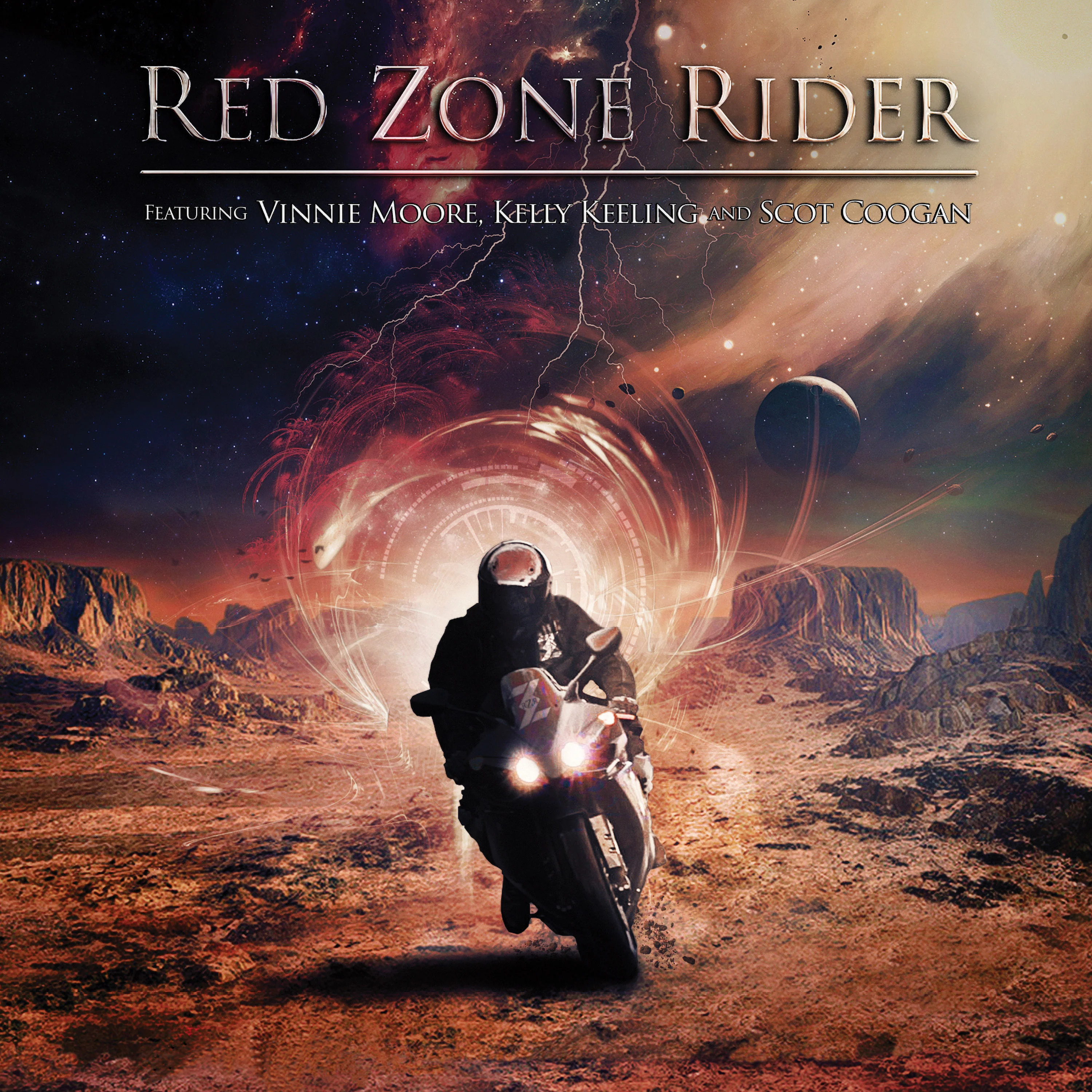 Red Zone Rider - Featuring Vinnie Moore, Kelly Keeling and Scot Coogan (CD Digipak) - Image 4