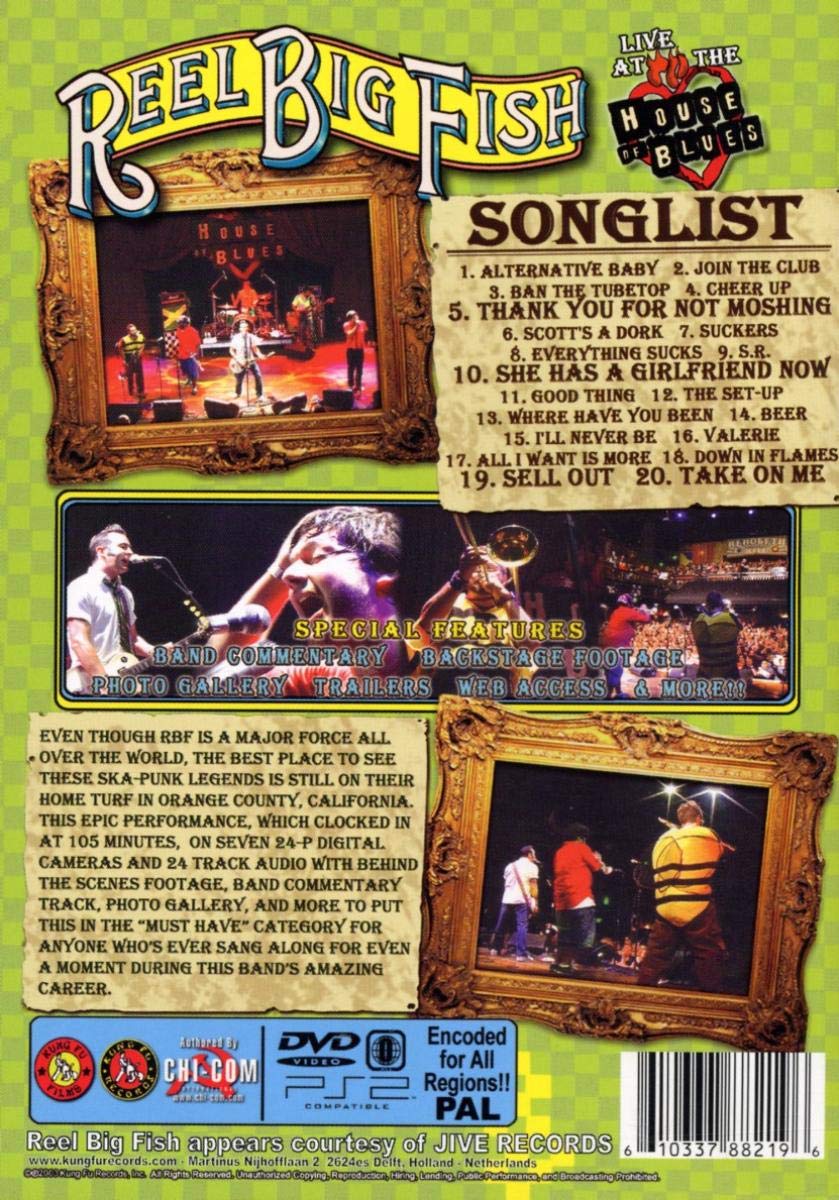Reel Big Fish - Live At The House Of Blues (DVD) - Image 2