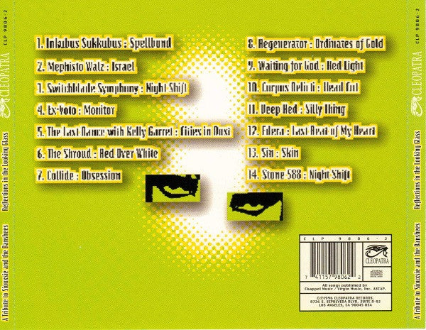 Reflections In The Looking Glass - A Tribute To Siouxsie & The Banshees (CD) - Image 2