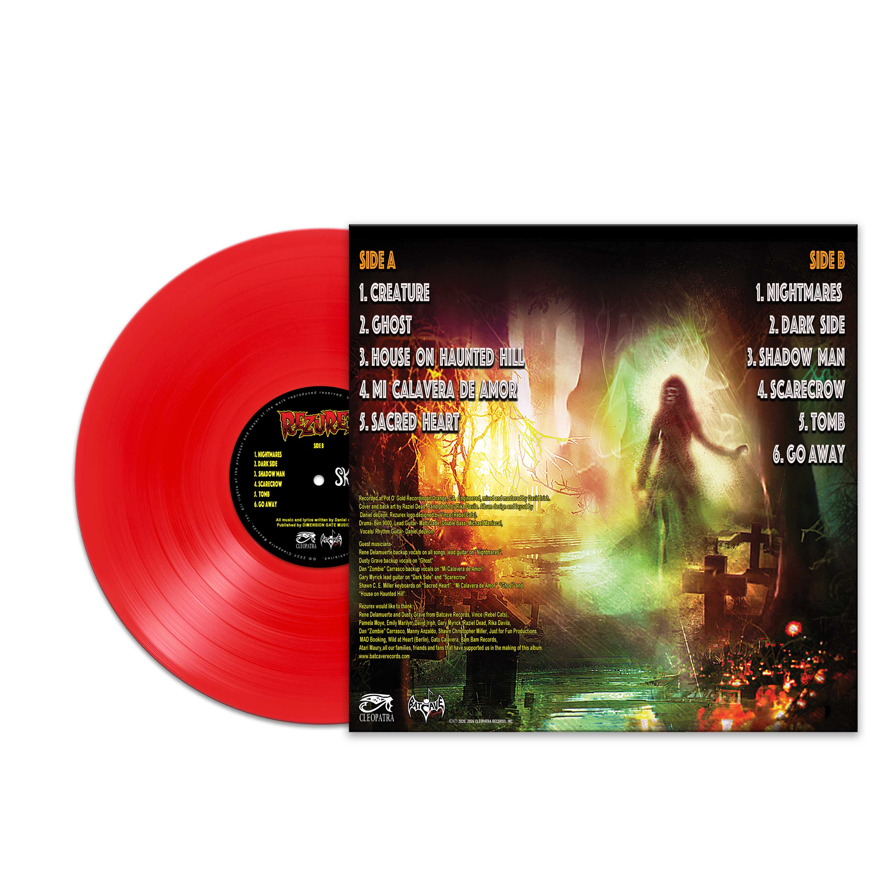 Rezurex - Skeletons (Red Vinyl) - Image 2