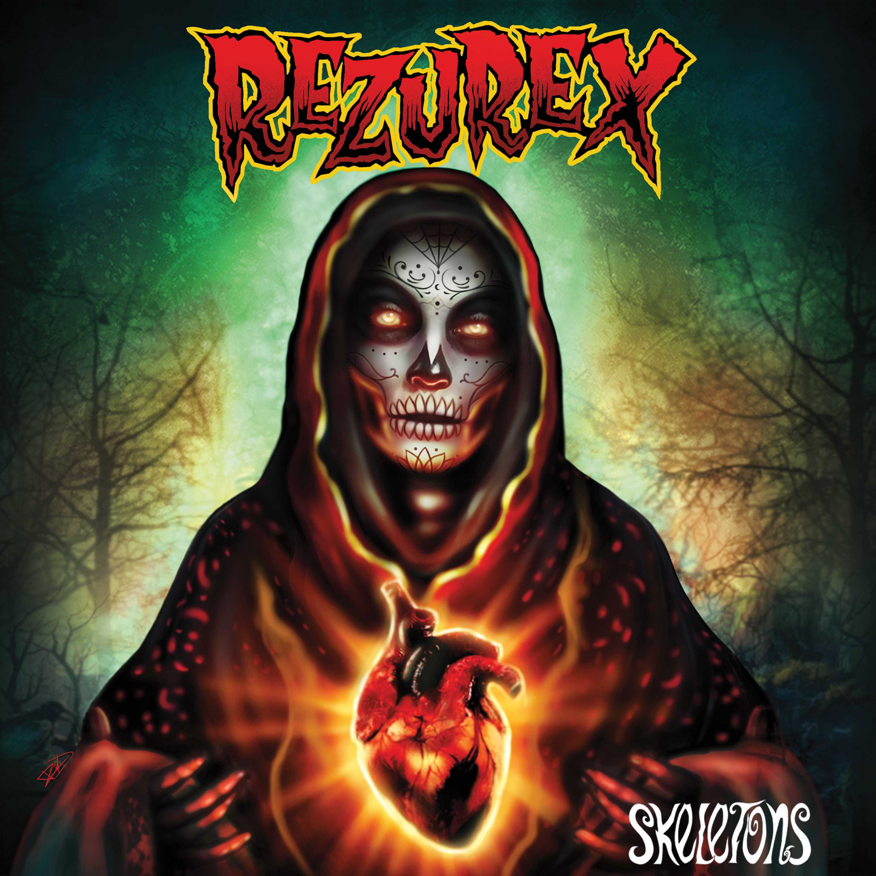 Rezurex - Skeletons (Red Vinyl) - Image 3