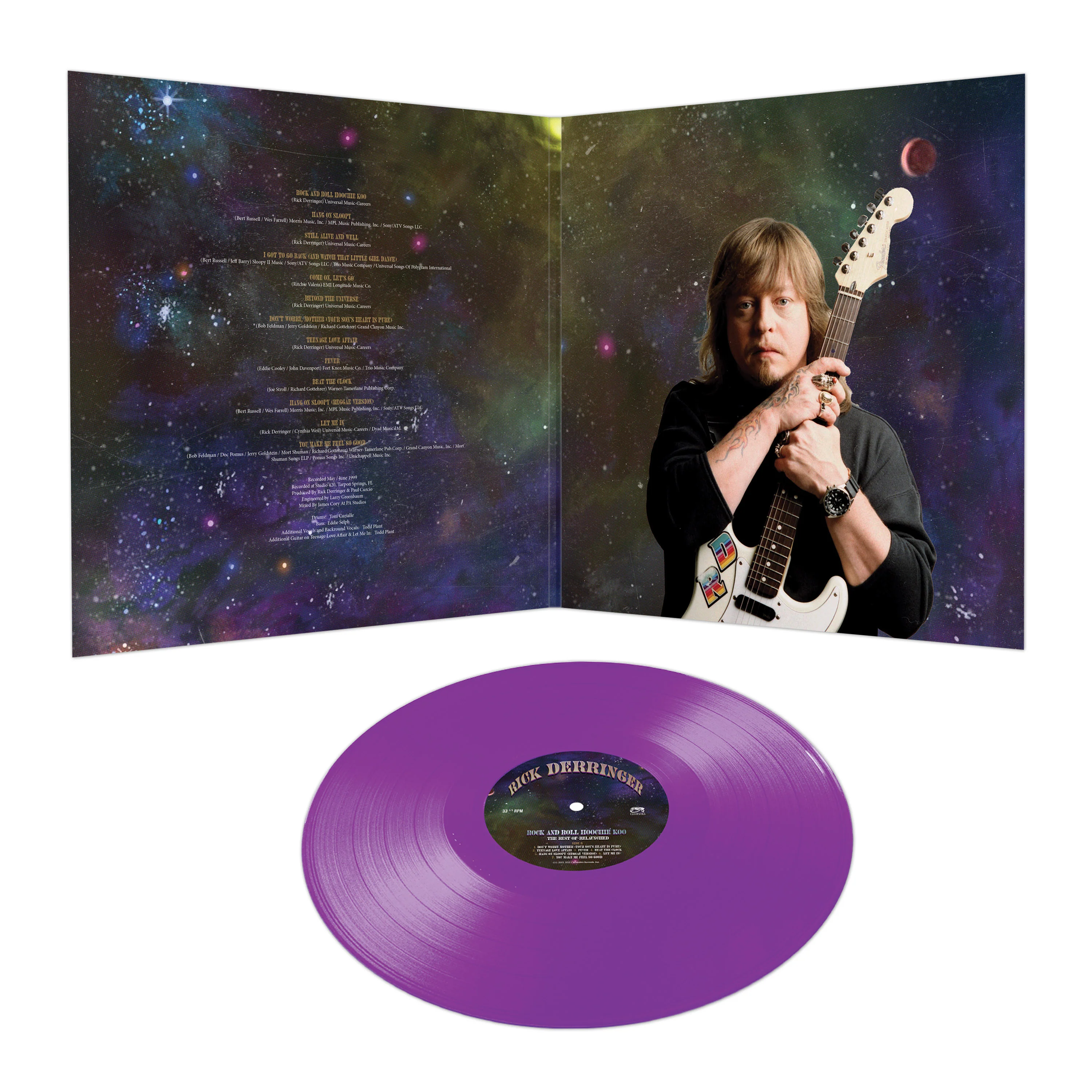 Rick Derringer - Rock and Roll Hoochie Koo - The Best of Relaunched (Purple Vinyl) - Image 3