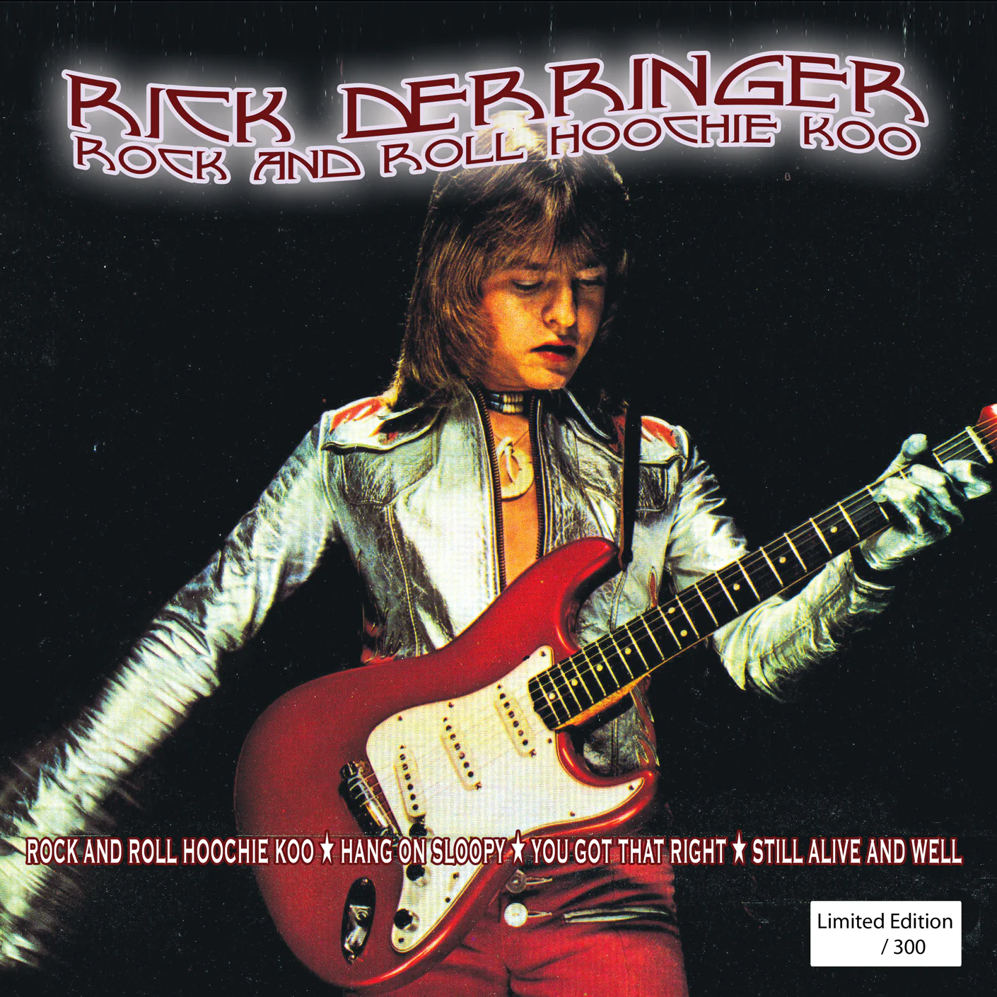 Rick Derringer - Rock & Roll Hoochie Koo (10 inch vinyl LP)Out of Print & Numbered