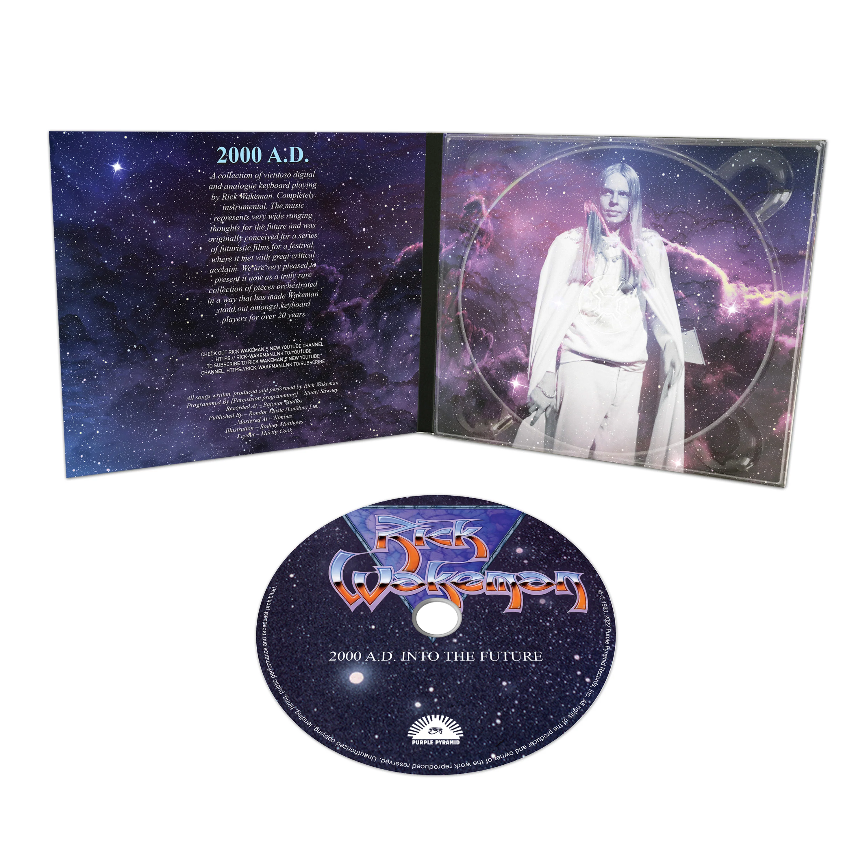 Rick Wakeman - 2000 A.D. Into The Future (CD Digipak) - Image 2