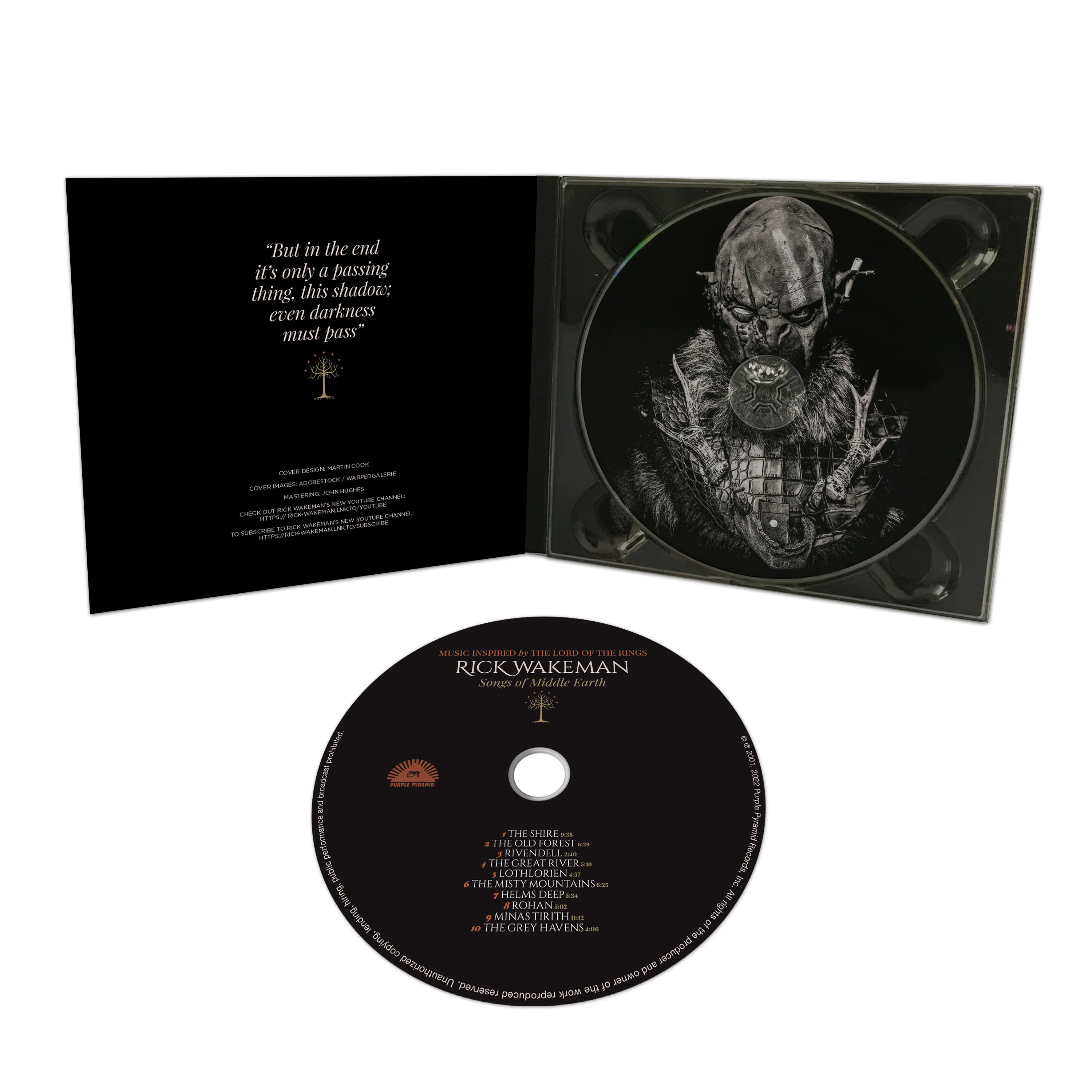 Rick Wakeman - Songs of Middle Earth - Music Inspired By The Lord Of The Rings (CD Digipak) - Image 3