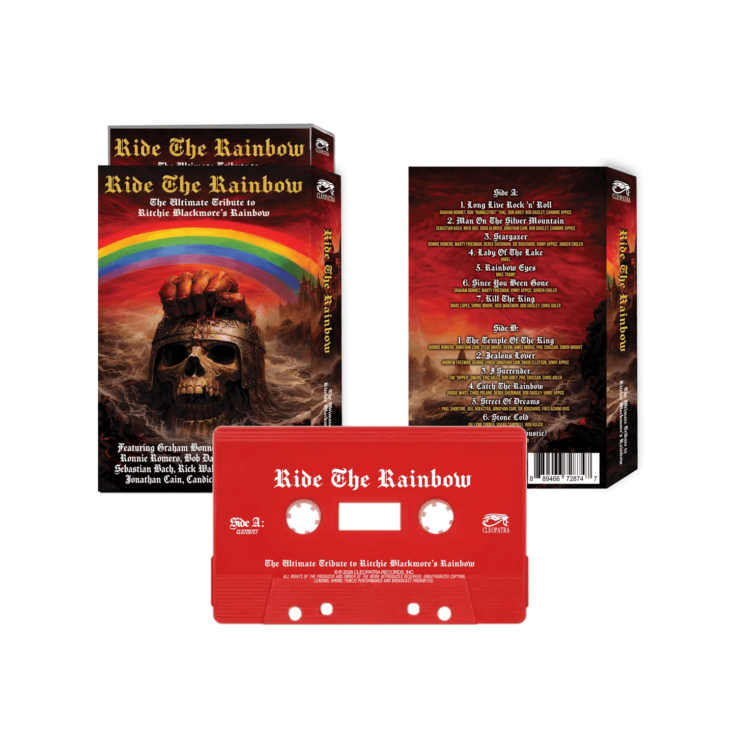 Ride The Rainbow - The Ultimate Tribute to Ritchie Blackmore’s Rainbow  (Cassette + Tote Bag Bundle) - Image 3