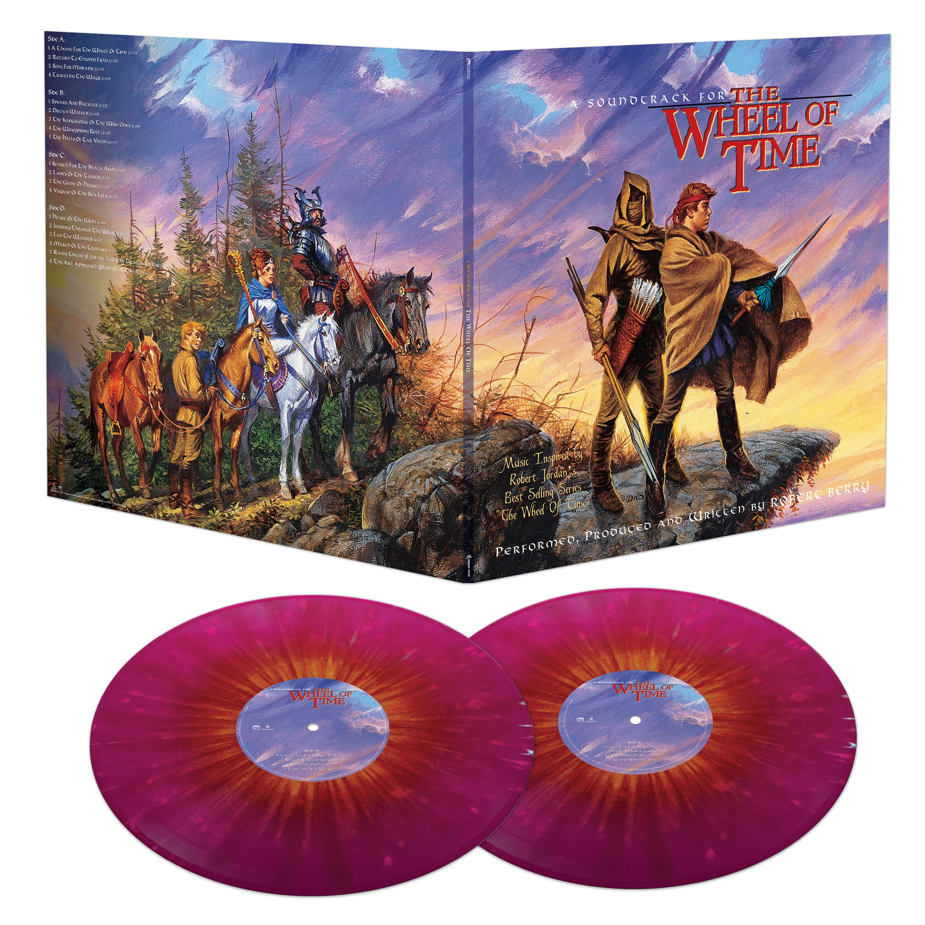 Robert Berry - A Soundtrack For The Wheel Of Time (Double Splatter Vinyl) - Image 2